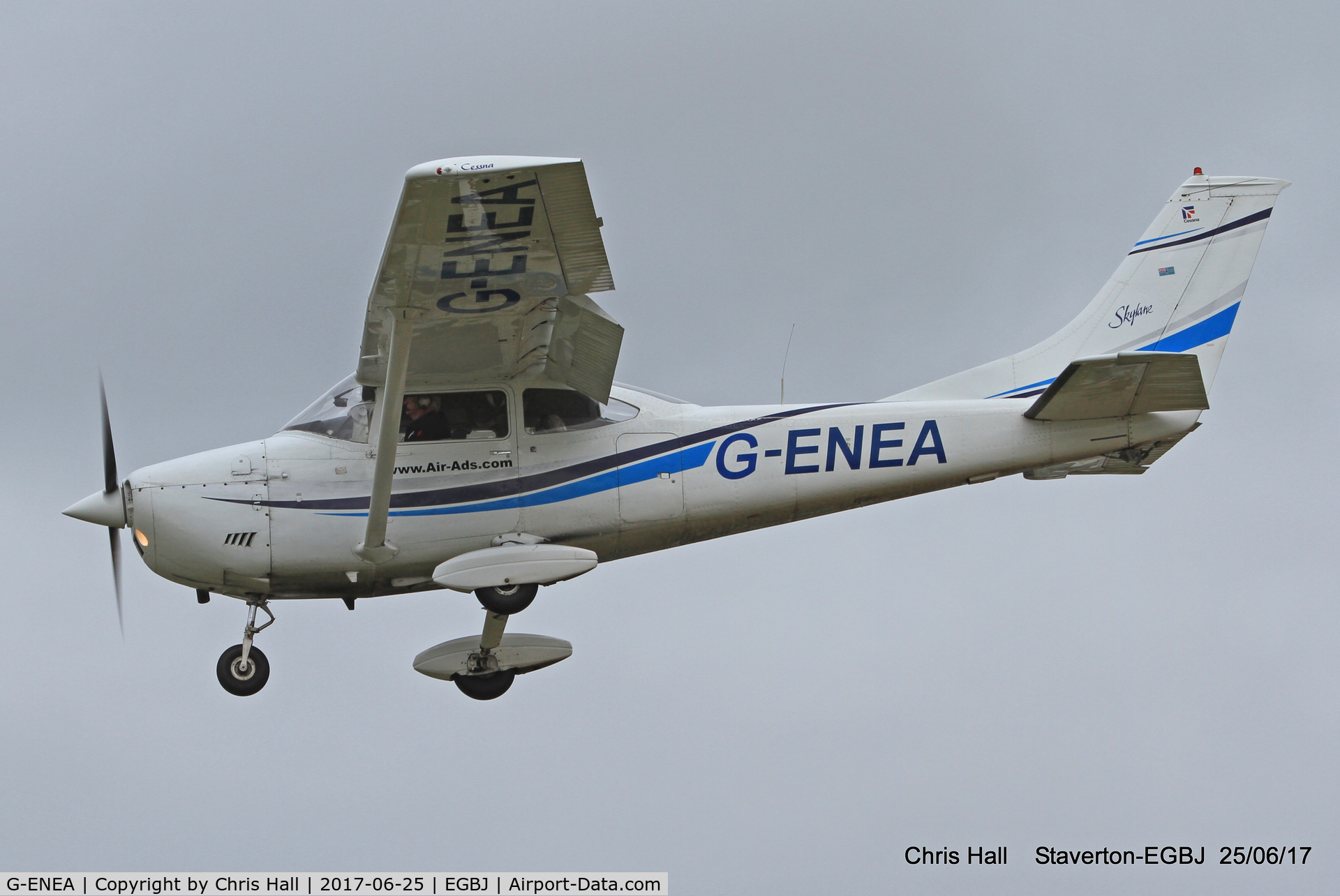 G-ENEA, 1971 Cessna 182P Skylane C/N 182-60895, Project Propeller at Staverton