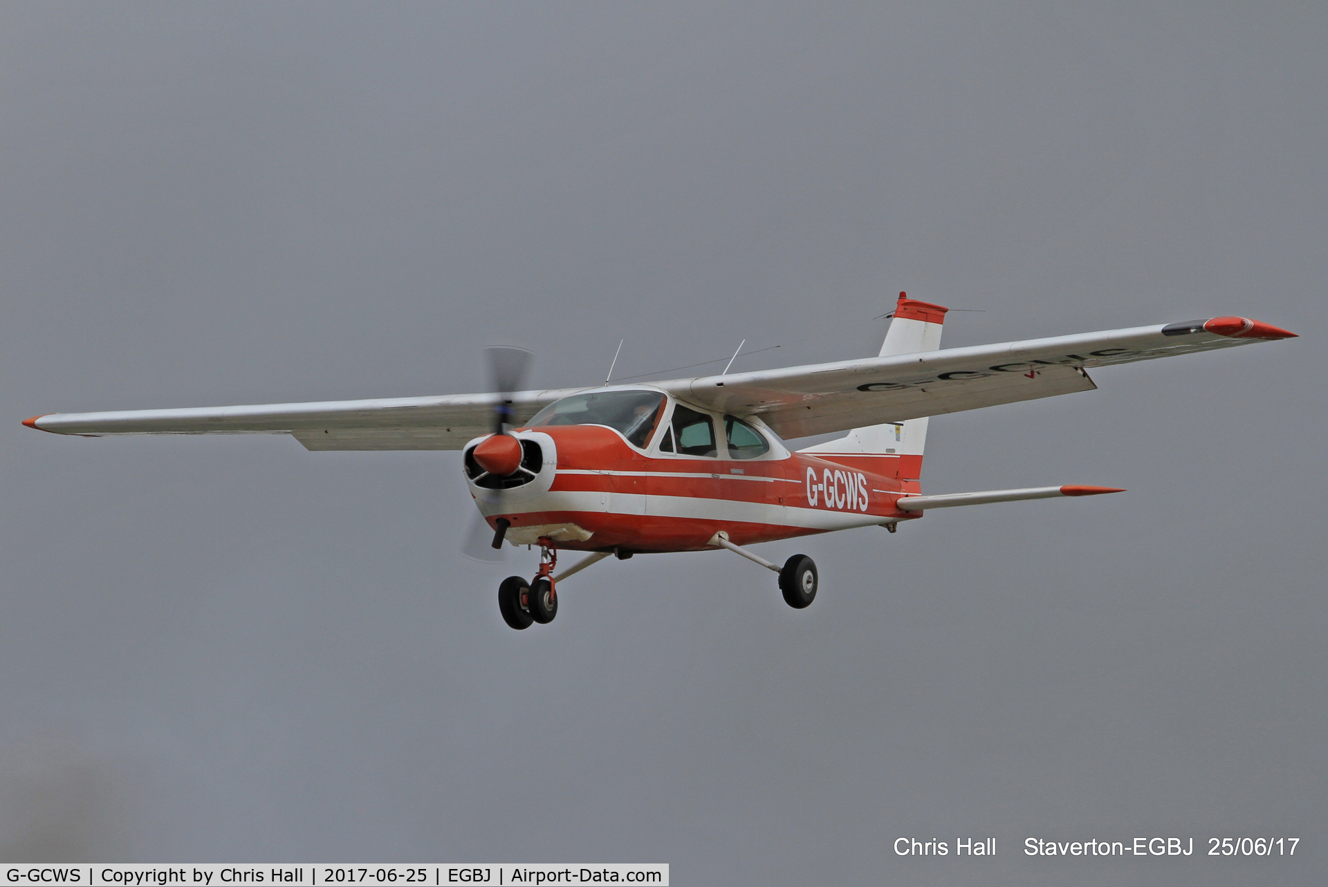 G-GCWS, 1967 Cessna 177 Cardinal Cardinal C/N 17700504, Project Propeller at Staverton