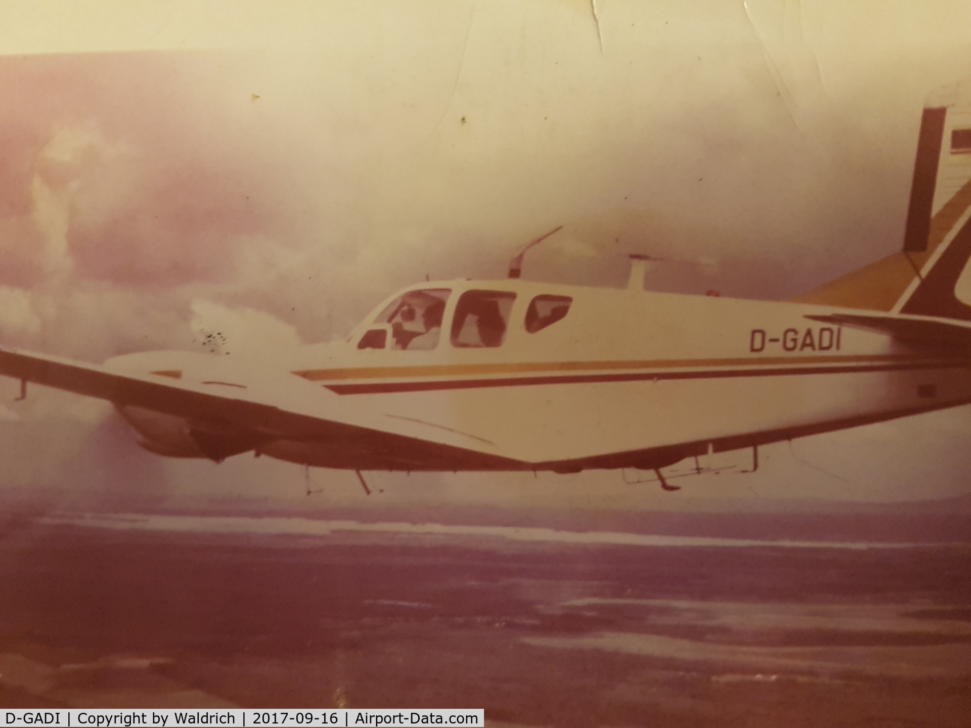 D-GADI, 1958 Beech 95 Travel Air C/N TD-184, Aug 1967