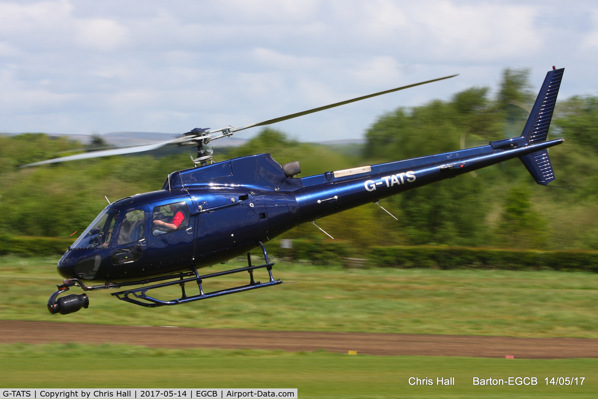 G-TATS, 1986 Aerospatiale AS-350BA Écureuil C/N 1905, at Barton