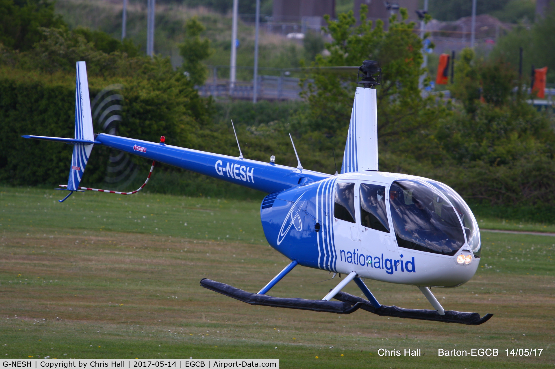 G-NESH, 2007 Robinson R44 Clipper II C/N 11609, at Barton