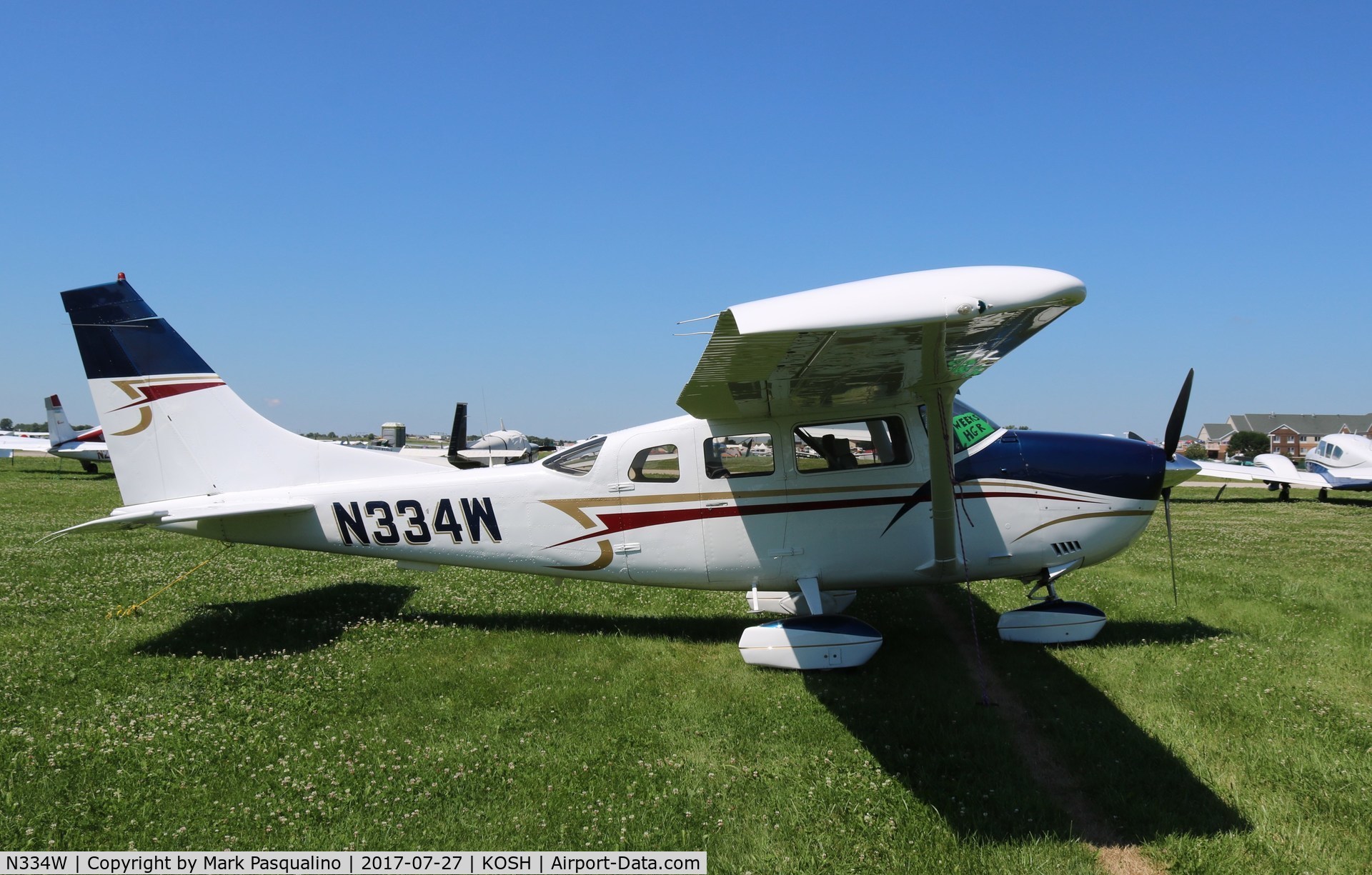 N334W, 1976 Cessna U206F Stationair C/N U20603331, Cessna U206F