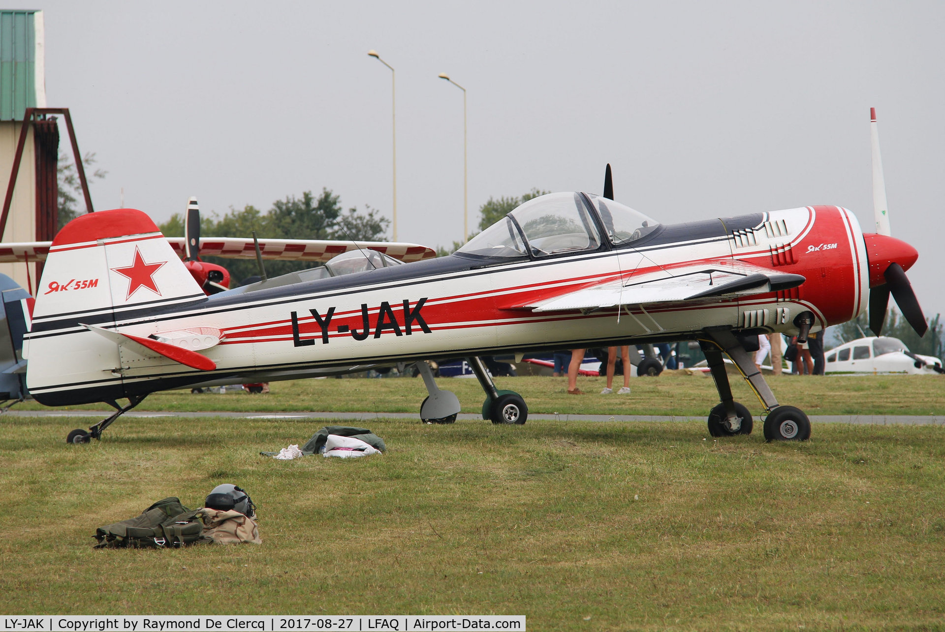 LY-JAK, Yakovlev Yak-55M C/N not found LY-JAK, Airshow Albert.