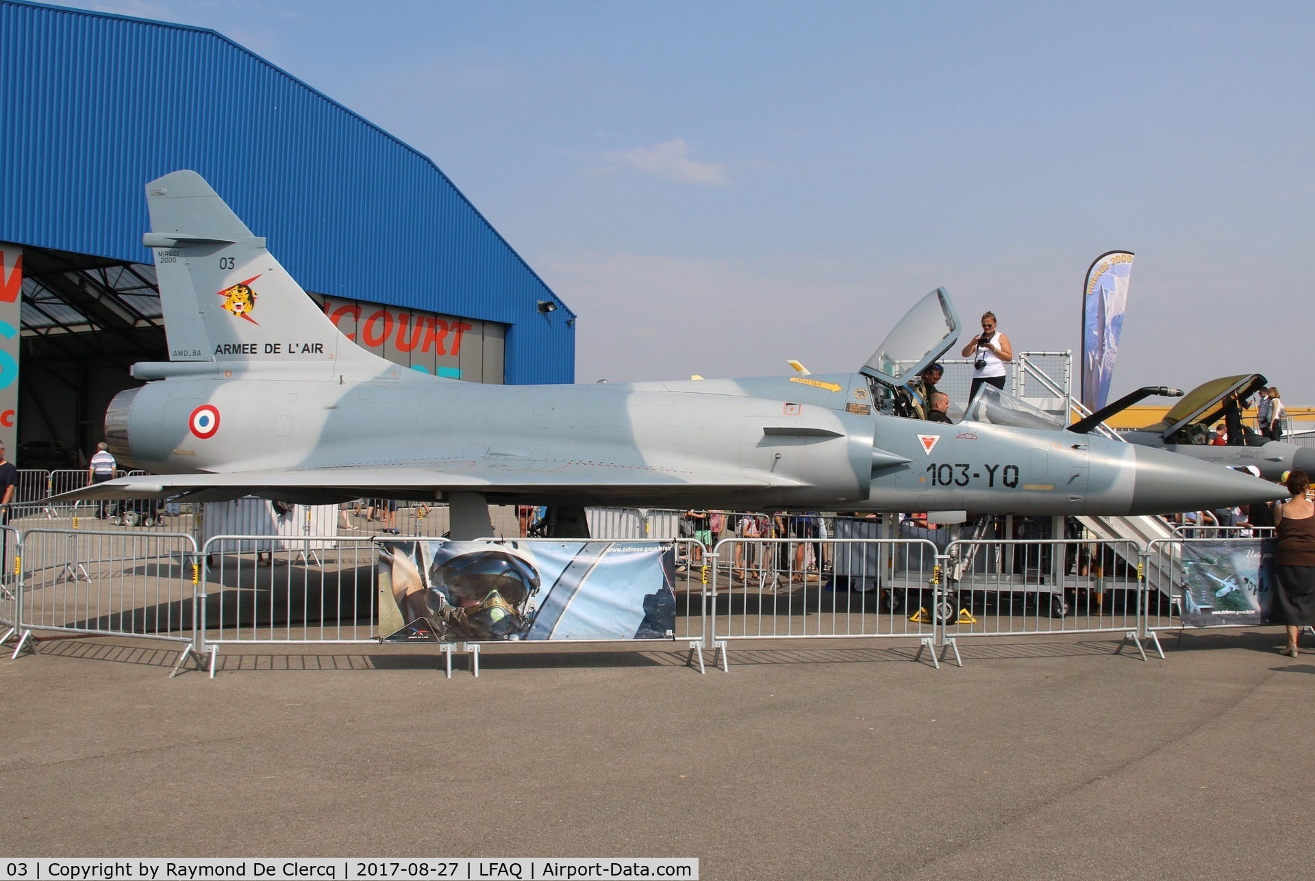 03, Dassault Mirage 2000C C/N 03, Airshow Albert.