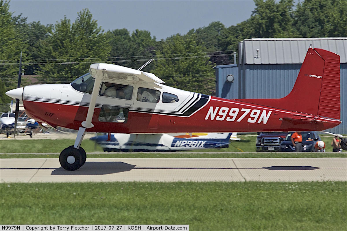 N9979N, 1975 Cessna 180J C/N 18052634, At 2017 EAA AirVenture at Oshkosh