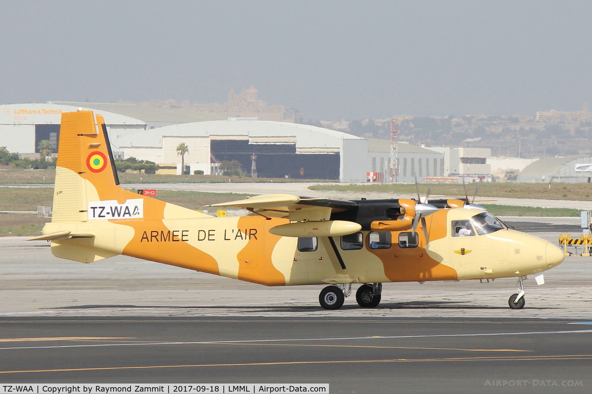 TZ-WAA, Harbin Y-12E C/N 093, Harbin Y-12E TZ-WAA passed through Malta on delivery to the Mali Air Force