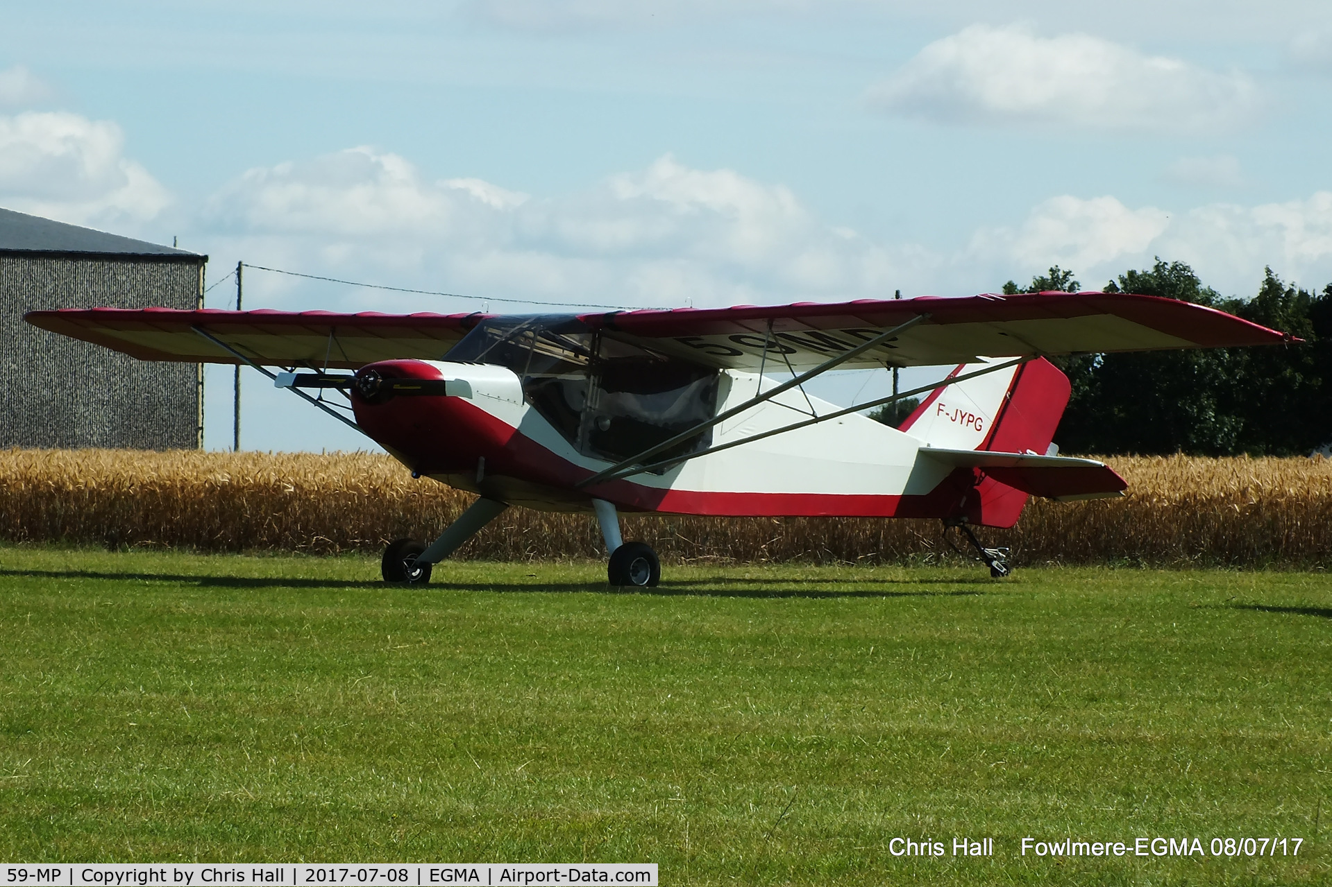 59-MP, Rans S-6 Coyote II C/N 0294585, at Fowlmere