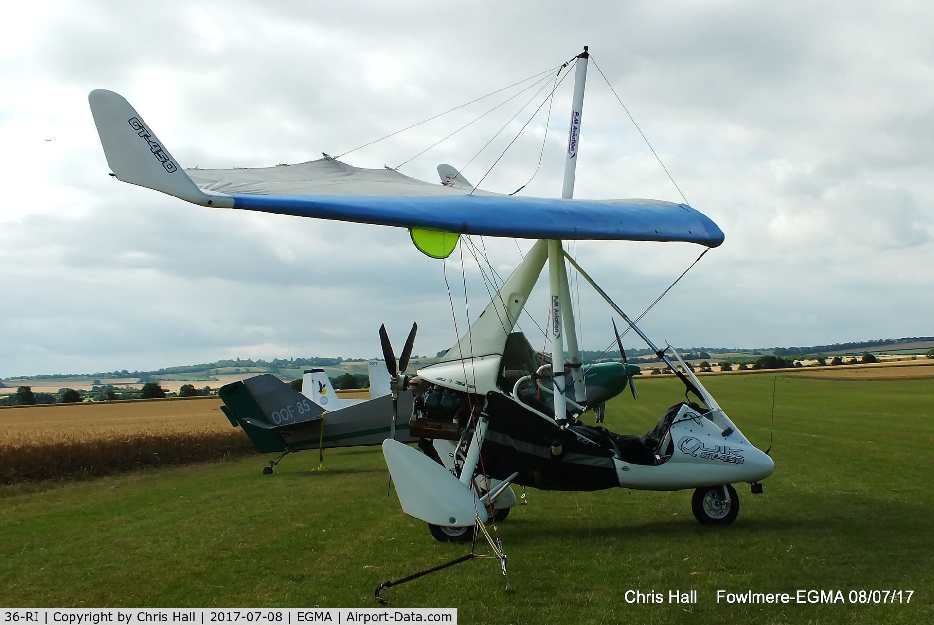 36-RI, P&M Aviation Quik GT450 C/N Not found 36RI, at Fowlmere