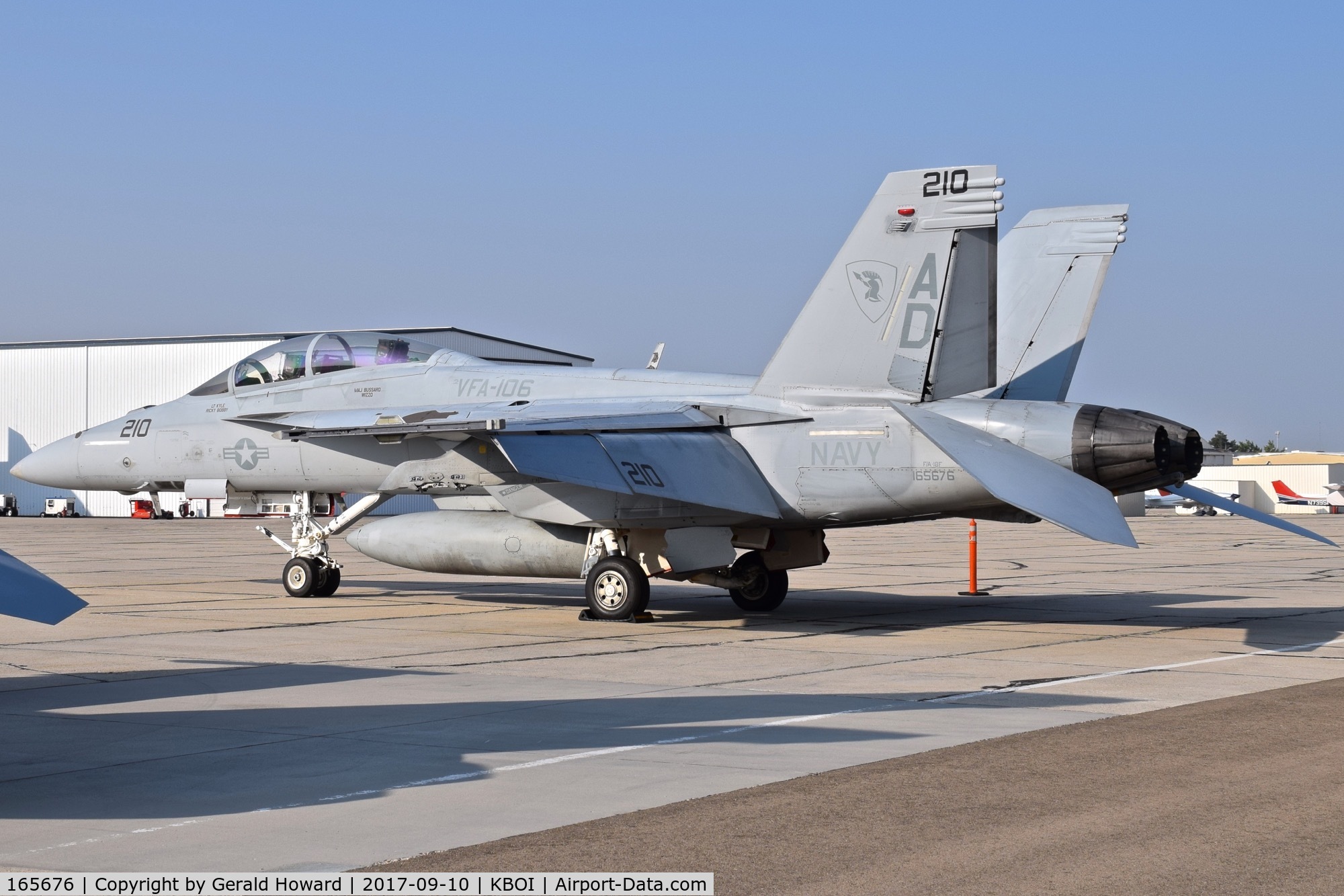 165676, Boeing F/A-18F Super Hornet C/N 1511/F015, VFA-106 