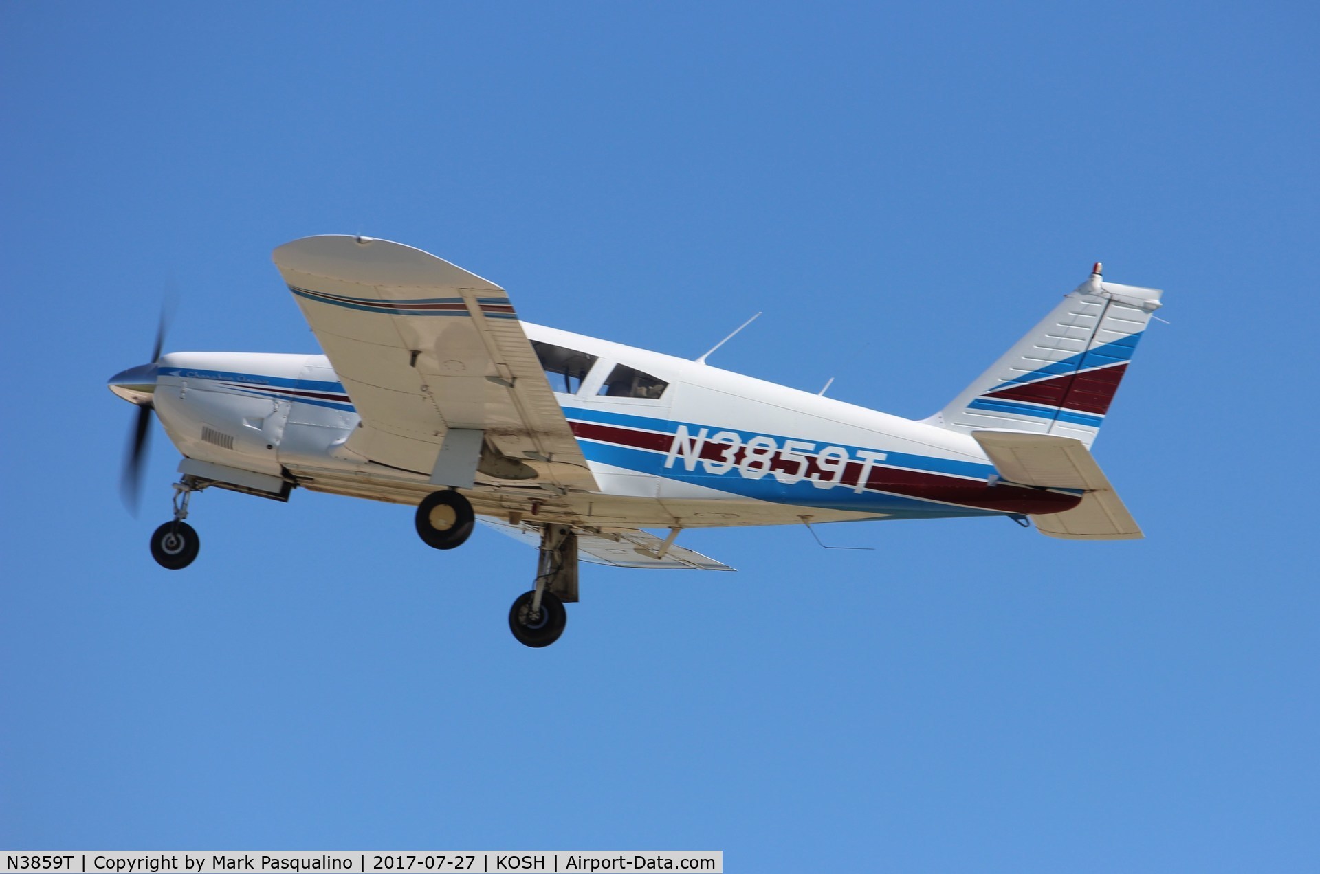 N3859T, 1967 Piper PA-28R-180 Cherokee Arrow C/N 28R-30182, Piper PA-28R-180