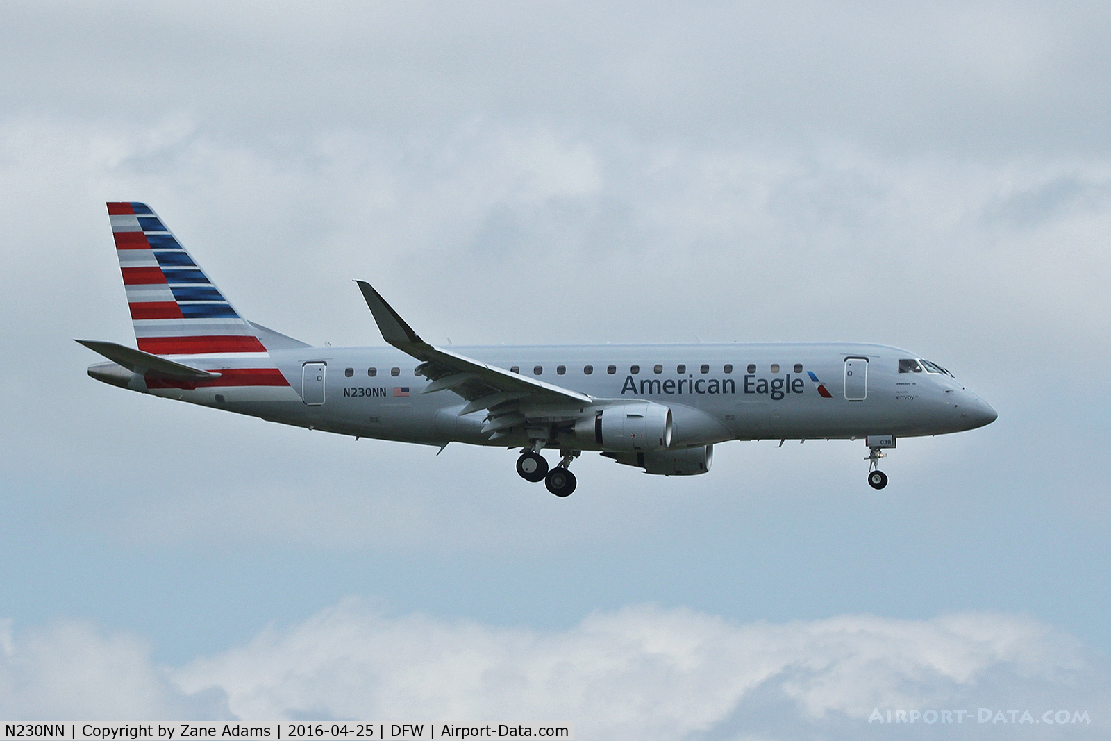 N230NN, 2016 Embraer 175LR (ERJ-170-200LR) C/N 17000550, At DFW Airport