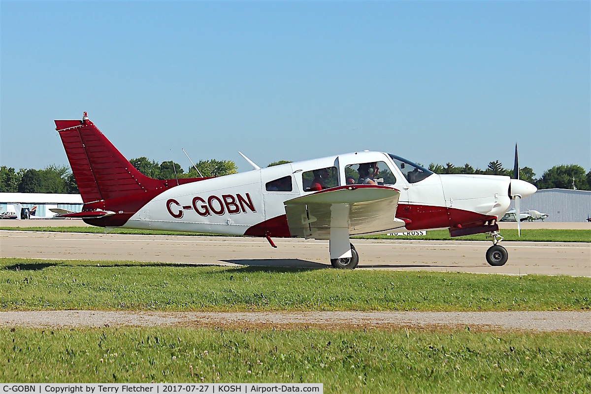 C-GOBN, 1974 Piper PA-28R-200 C/N 28R-7435209, At 2017 EAA AirVenture at Oshkosh