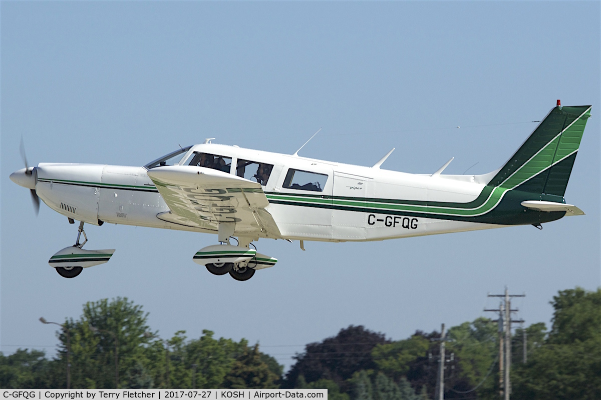 C-GFQG, 1972 Piper PA-32-300 Cherokee Six Cherokee Six C/N 32-7240131, At 2017 EAA AirVenture at Oshkosh