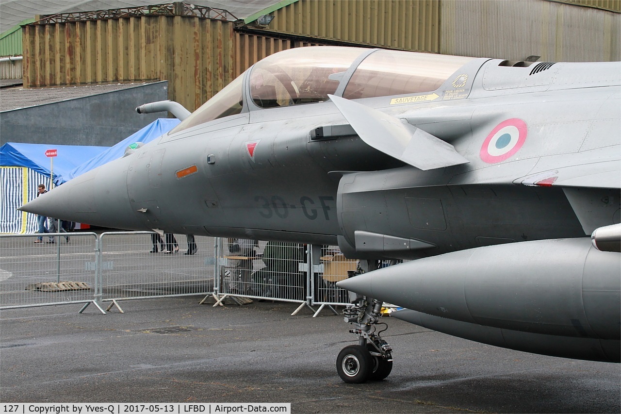 127, Dassault Rafale C C/N 127, Dassault Rafale C, Static display, Bordeaux-Mérignac Air Base 106 (LFBD-BOD) Open day 2017