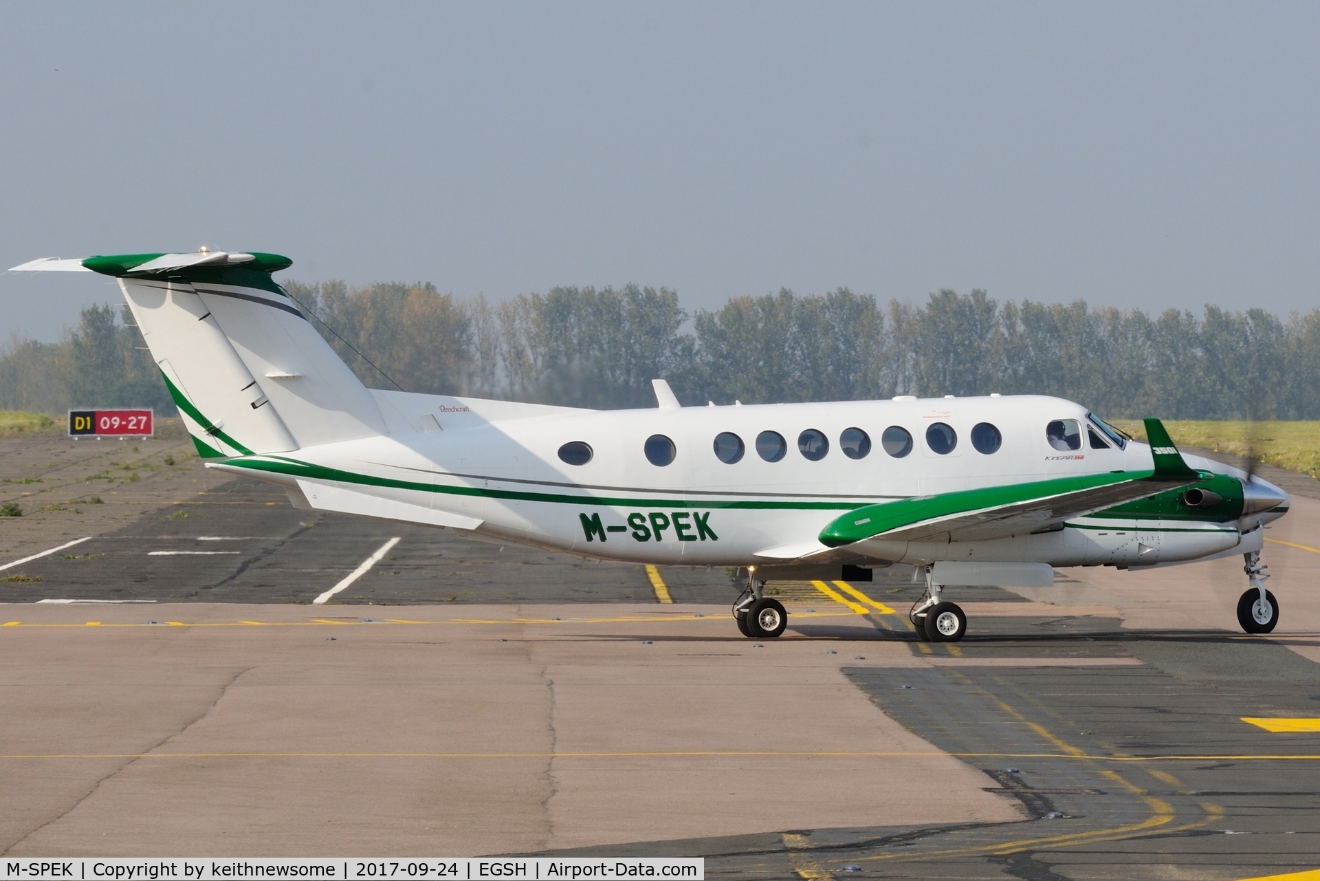 M-SPEK, 2013 Beech B350 King Air C/N FL-959, Regular Visitor.