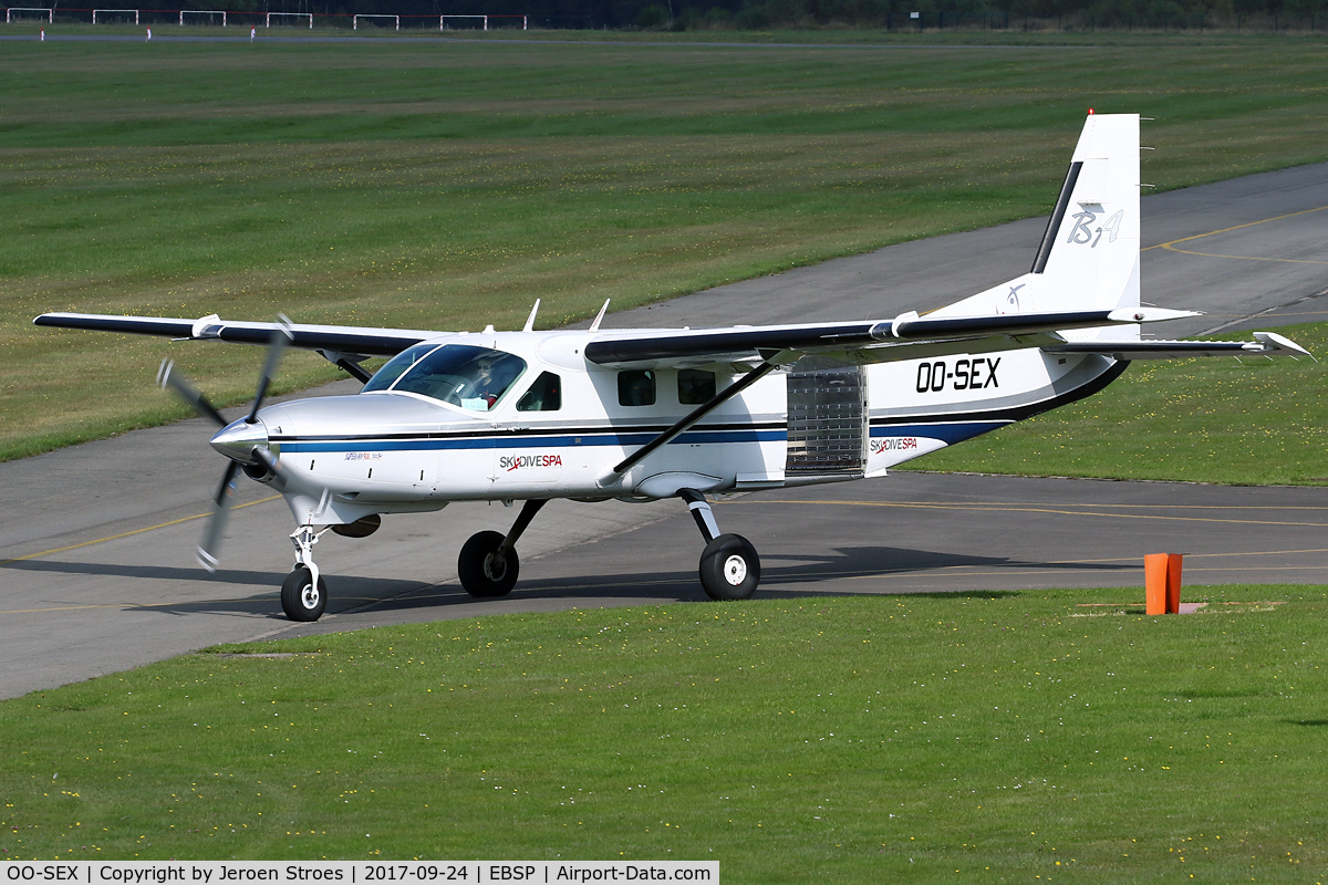 OO-SEX, 1999 Cessna 208B Grand Caravan C/N 208B0773, ebsp