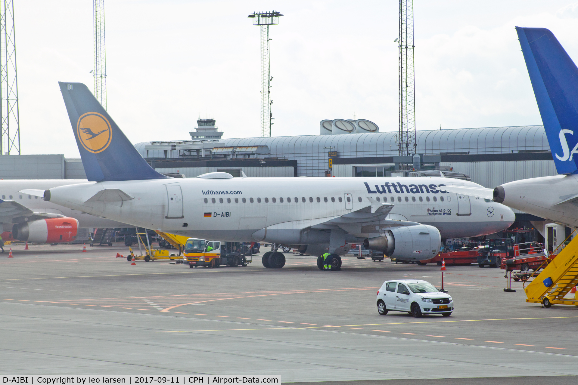 D-AIBI, 2012 Airbus A319-112 C/N 5284, Copenhagen 11.9.2017