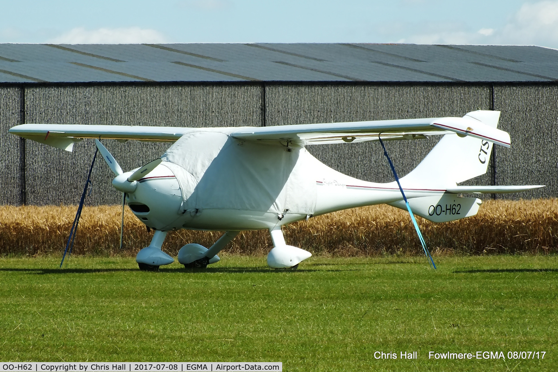 OO-H62, 2006 Flight Design CTSW C/N 06-03-03, at Fowlmere