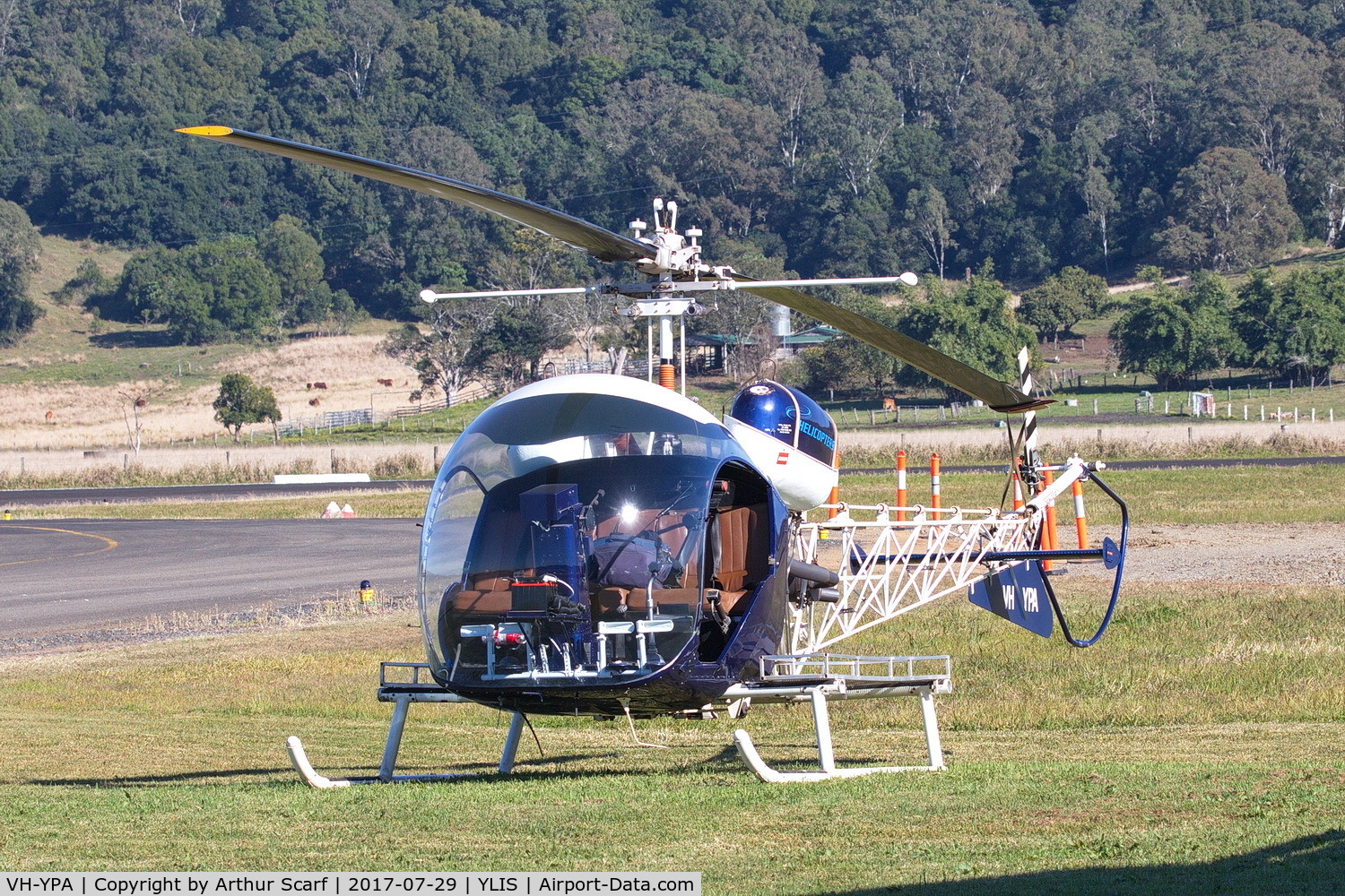 VH-YPA, 1966 Bell 47G-4A C/N 7574, Lismore NSW Aviation Expo 2017