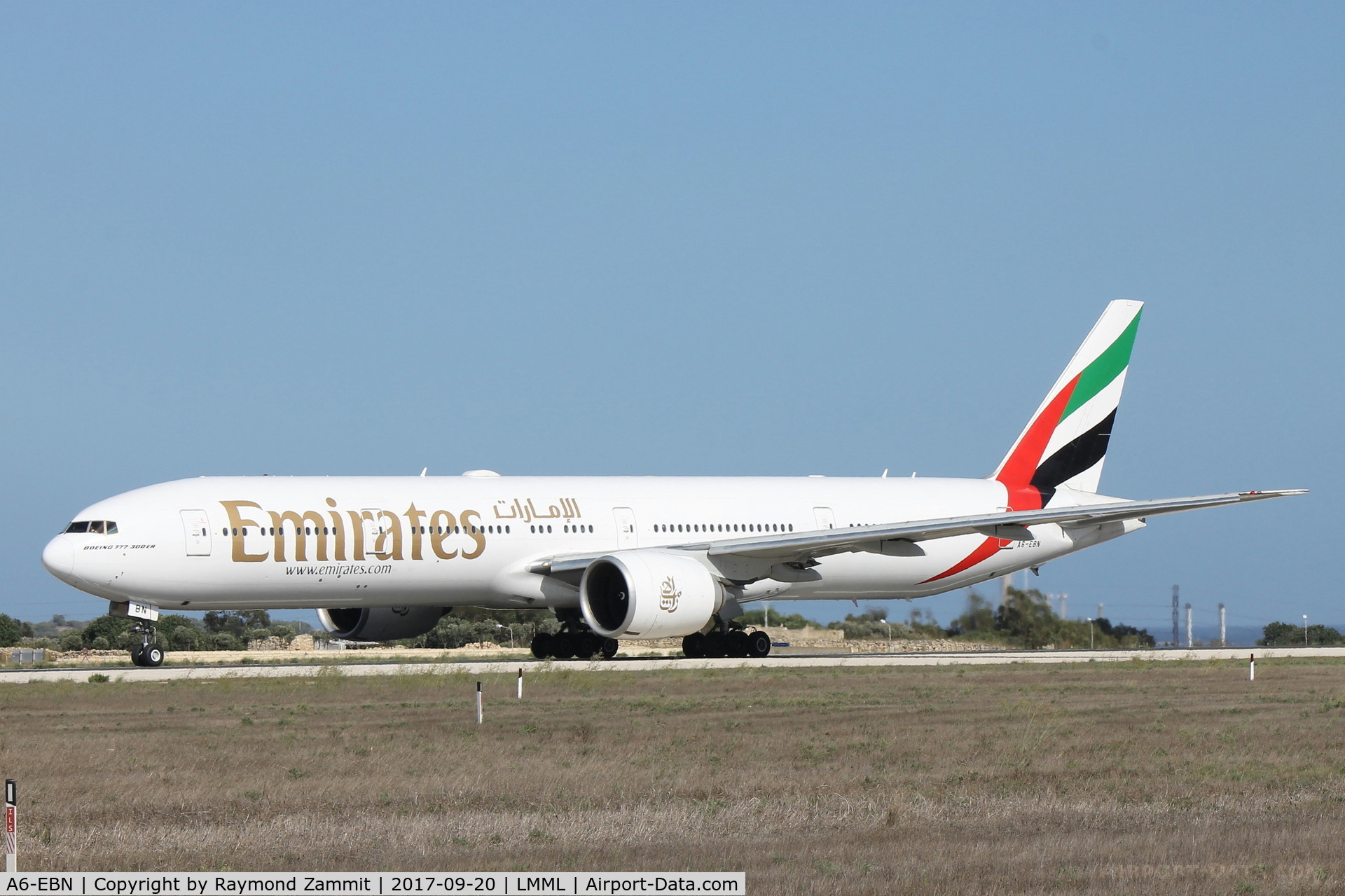 A6-EBN, 2006 Boeing 777-36N/ER C/N 32791, B777 A6-EBN Emirates Airlines