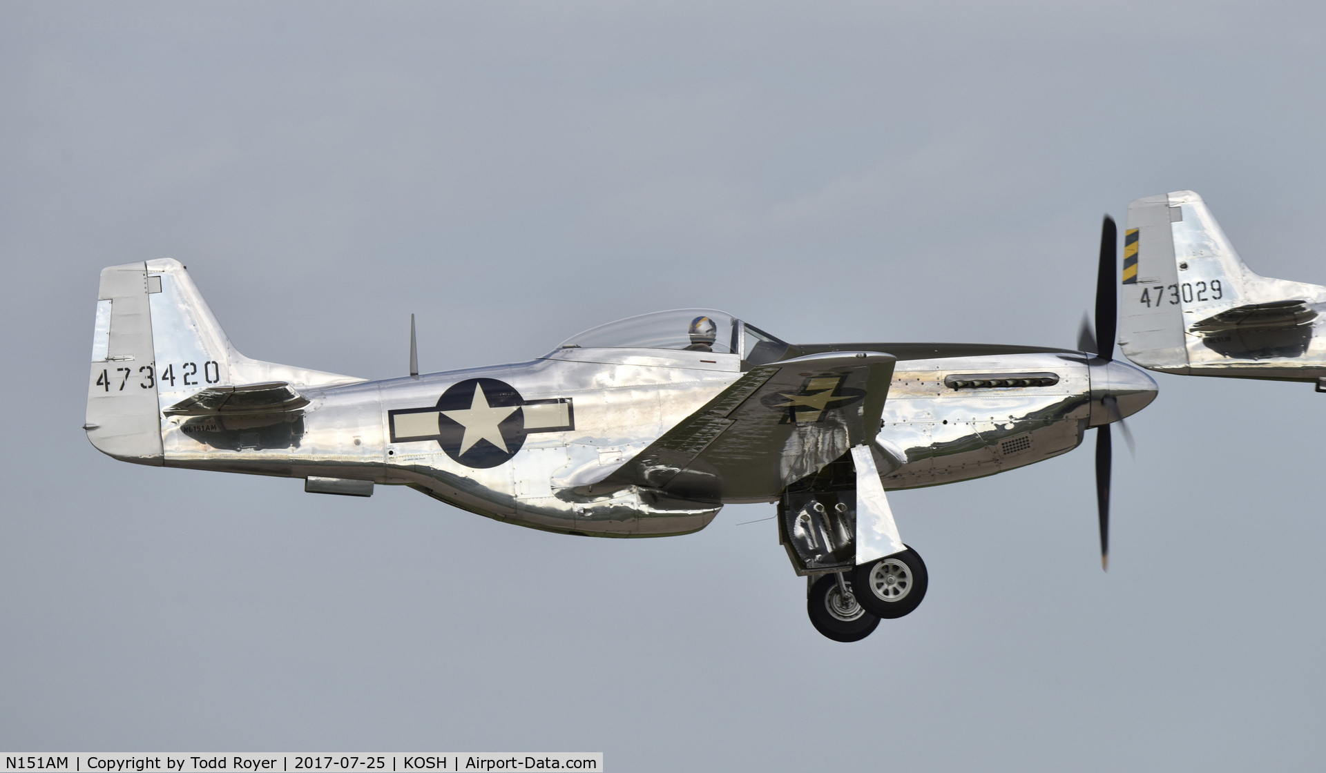 N151AM, 1944 North American P-51D Mustang C/N 122-39879, Airventure 2017