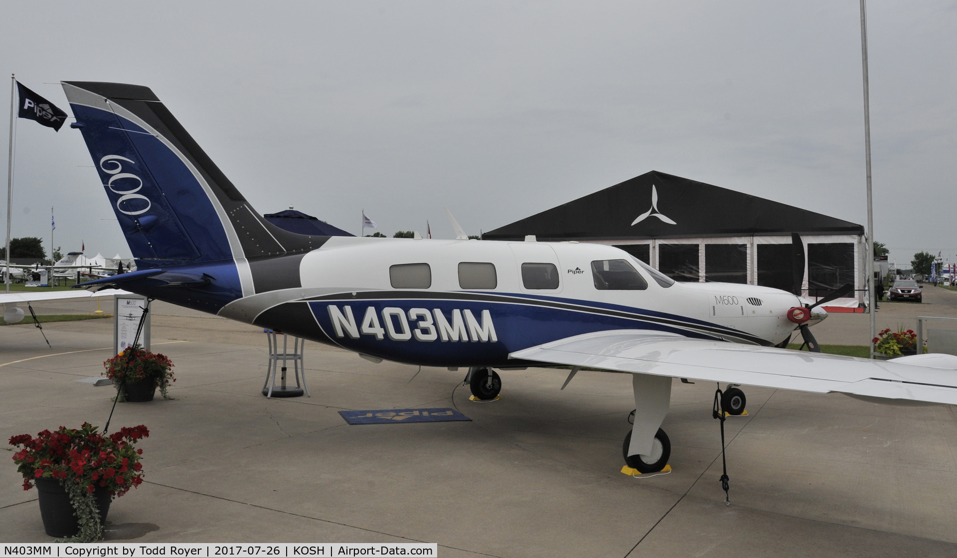 N403MM, 1999 Piper PA-46-500TP C/N 4697E3, Airventure 2017