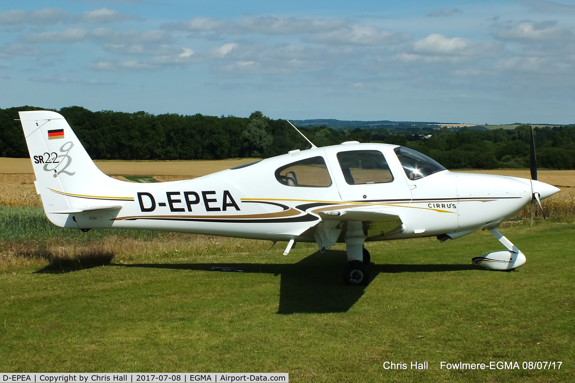 D-EPEA, Cirrus SR22-G2 C/N Not found D-EPEA, at Fowlmere