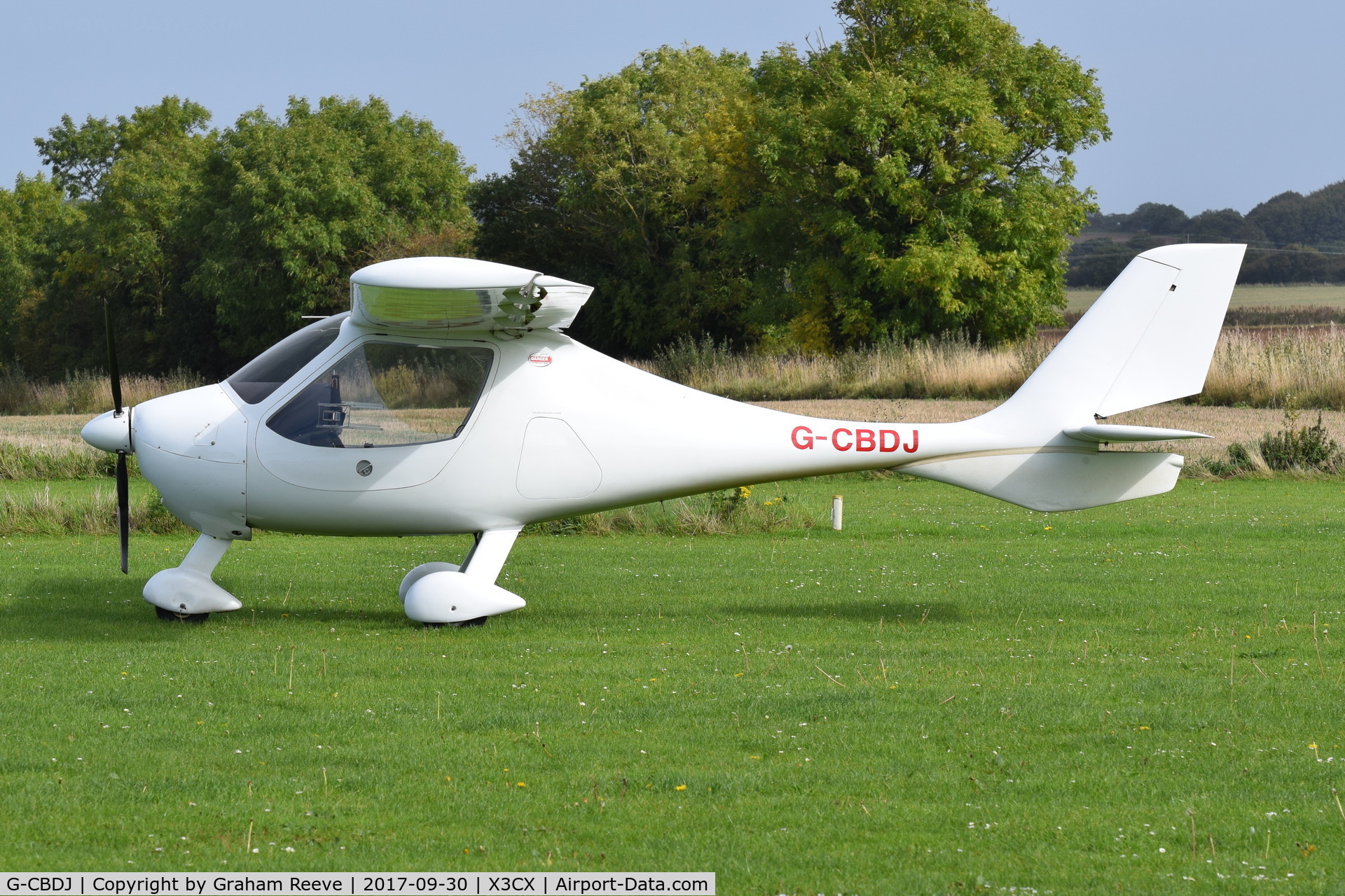 G-CBDJ, 2001 Flight Design CT2K C/N 7850, Parked at Northrepps.