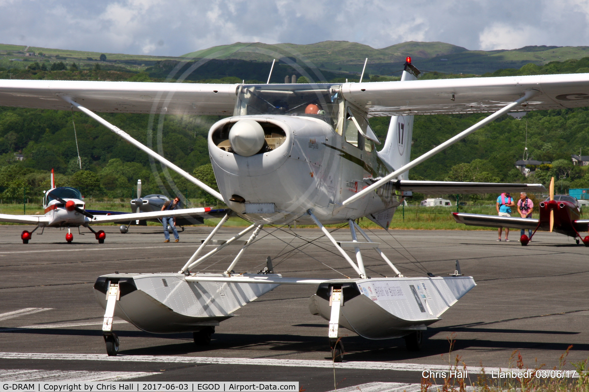 G-DRAM, 1968 Reims FR172F Reims Rocket C/N 0102, Royal Aero Club 3Rs air race at Llanbedr