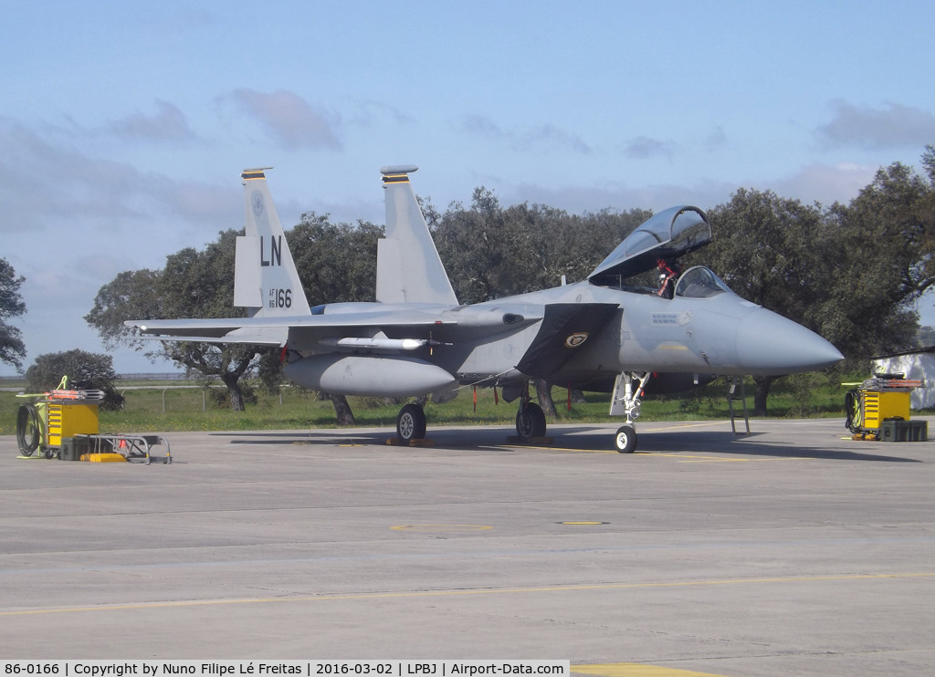 86-0166, 1986 McDonnell Douglas F-15C Eagle C/N 1014/C394, During the Real Thaw 2016.