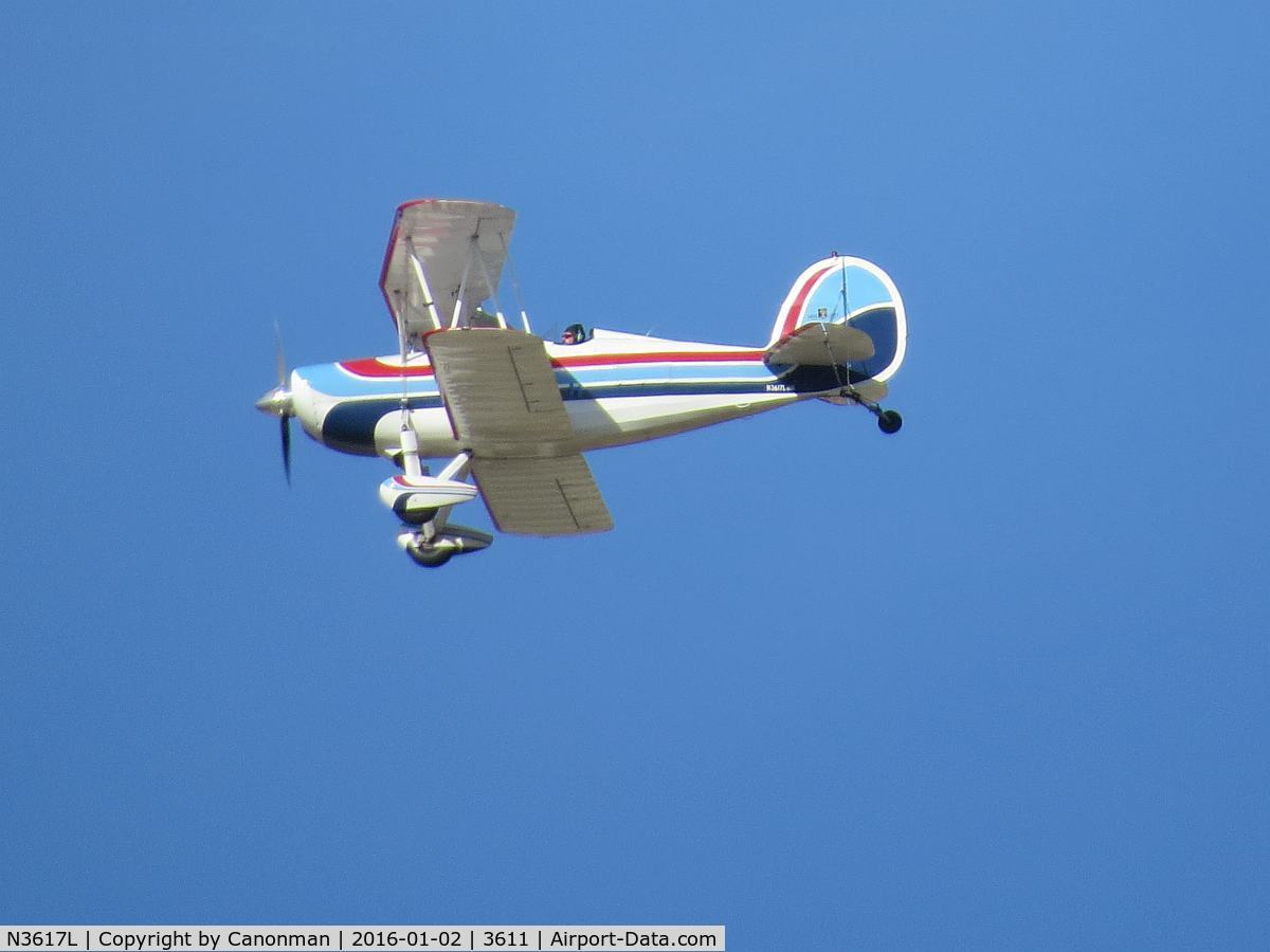 N3617L, 1978 Great Lakes 2T-1A-2 Sport Trainer C/N 0815, Take off