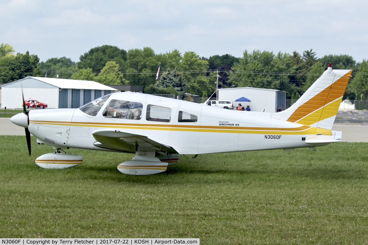 N3060F, 1978 Piper PA-28-181 Archer C/N 28-7990227, At 2017 EAA AirVenture at Oshkosh