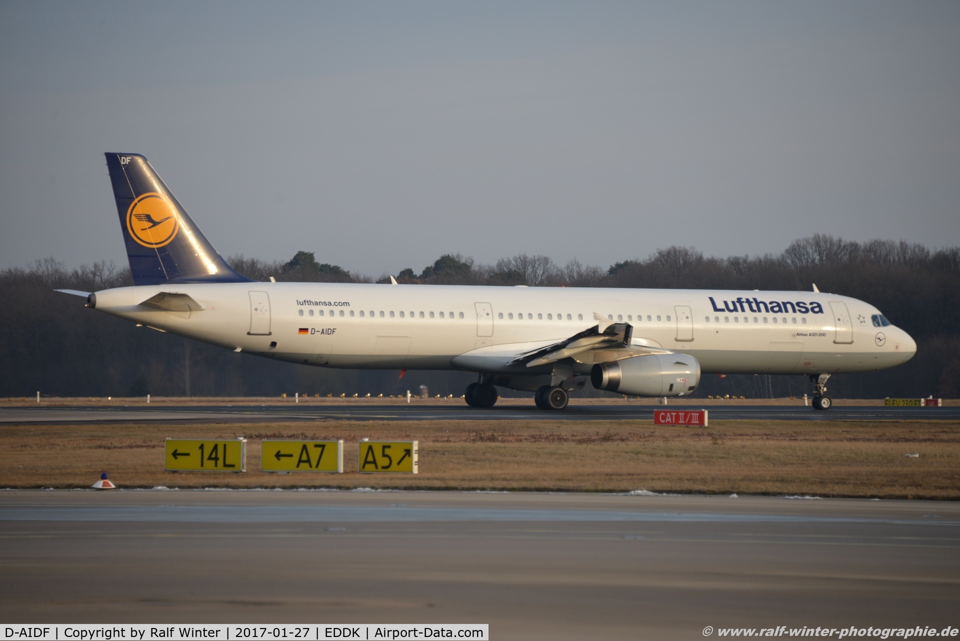 D-AIDF, 2011 Airbus A321-231 C/N 4626, Airbus A321-231 - LH DLH Lufthansa - 4626 - D-AIDF - 27.01.2017 - CGN