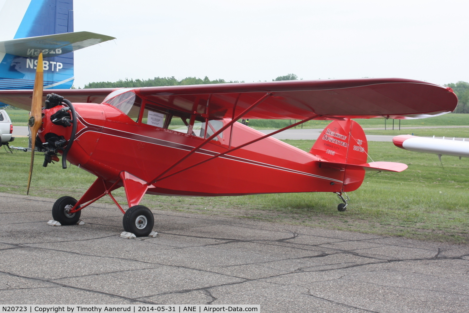 N20723, 1938 Rearwin 8500 Deluxe C/N 618D, 1938 Rearwin 8500 DELUXE, c/n: 618D