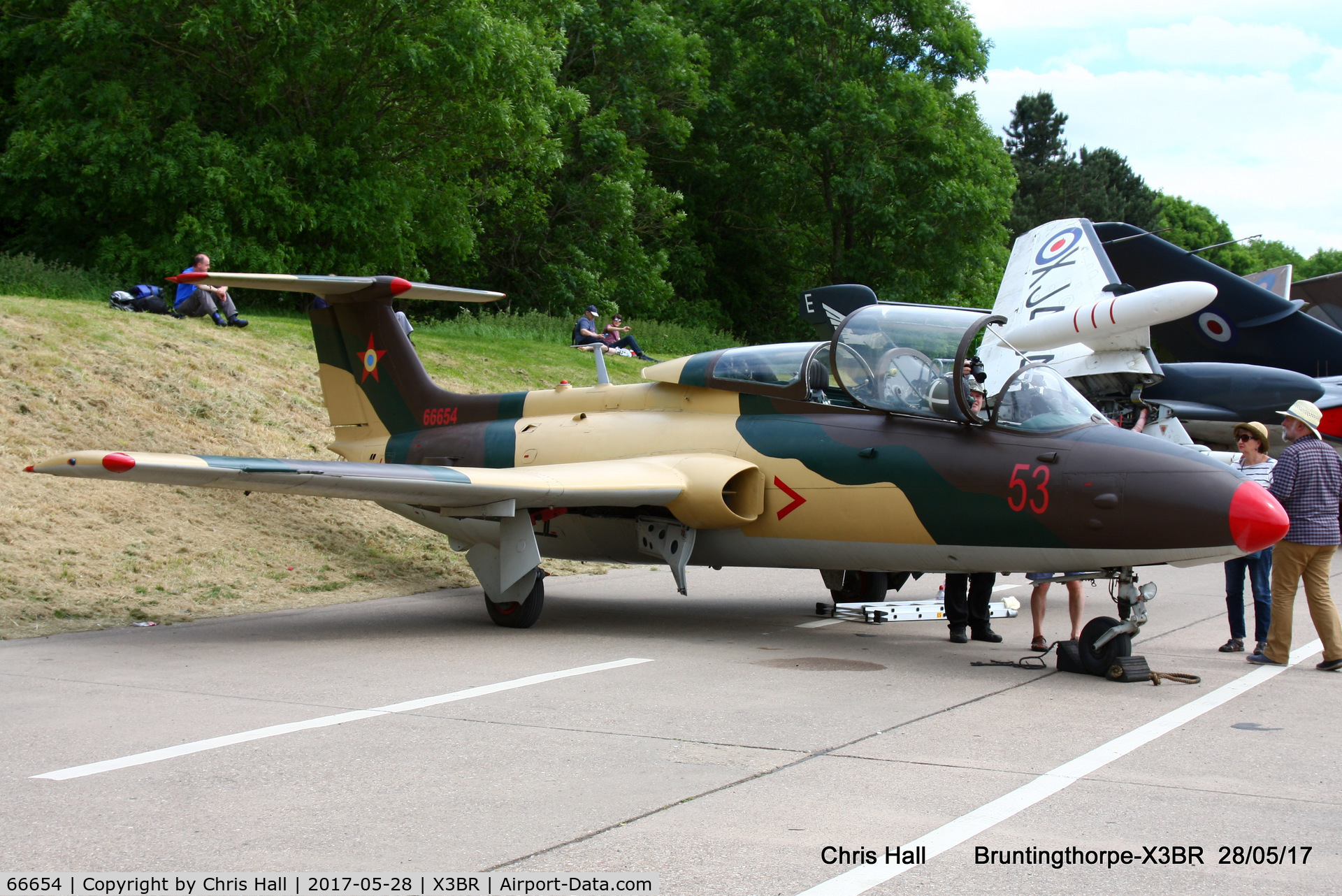 66654, Aero L-29 Delfin C/N 395189, Cold War Jets open day 2017