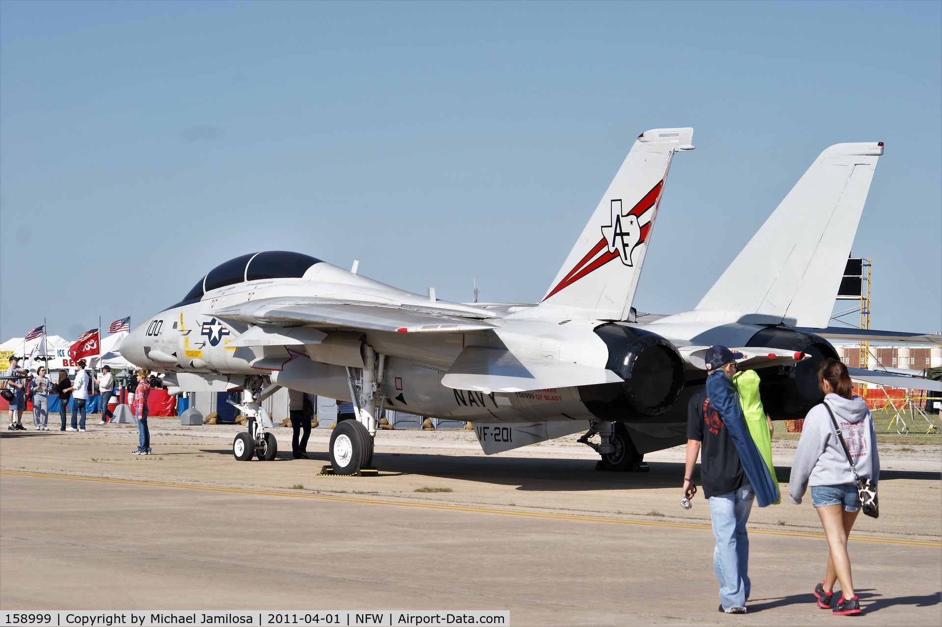 158999, Grumman F-14A-70-GR Tomcat C/N 60, 2011 Air Power Expo