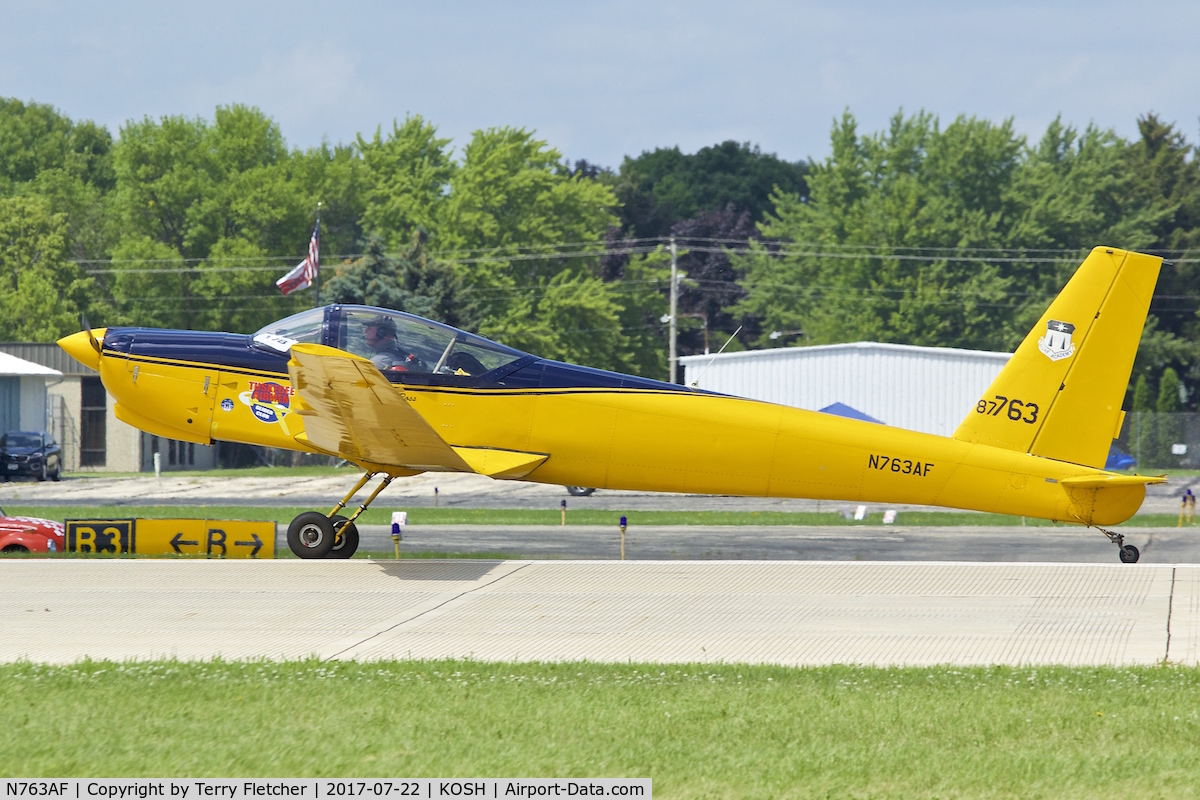 N763AF, 1988 Schweizer SGM2-37 (TG-7) C/N 11, At 2017 EAA AirVenture at Oshkosh