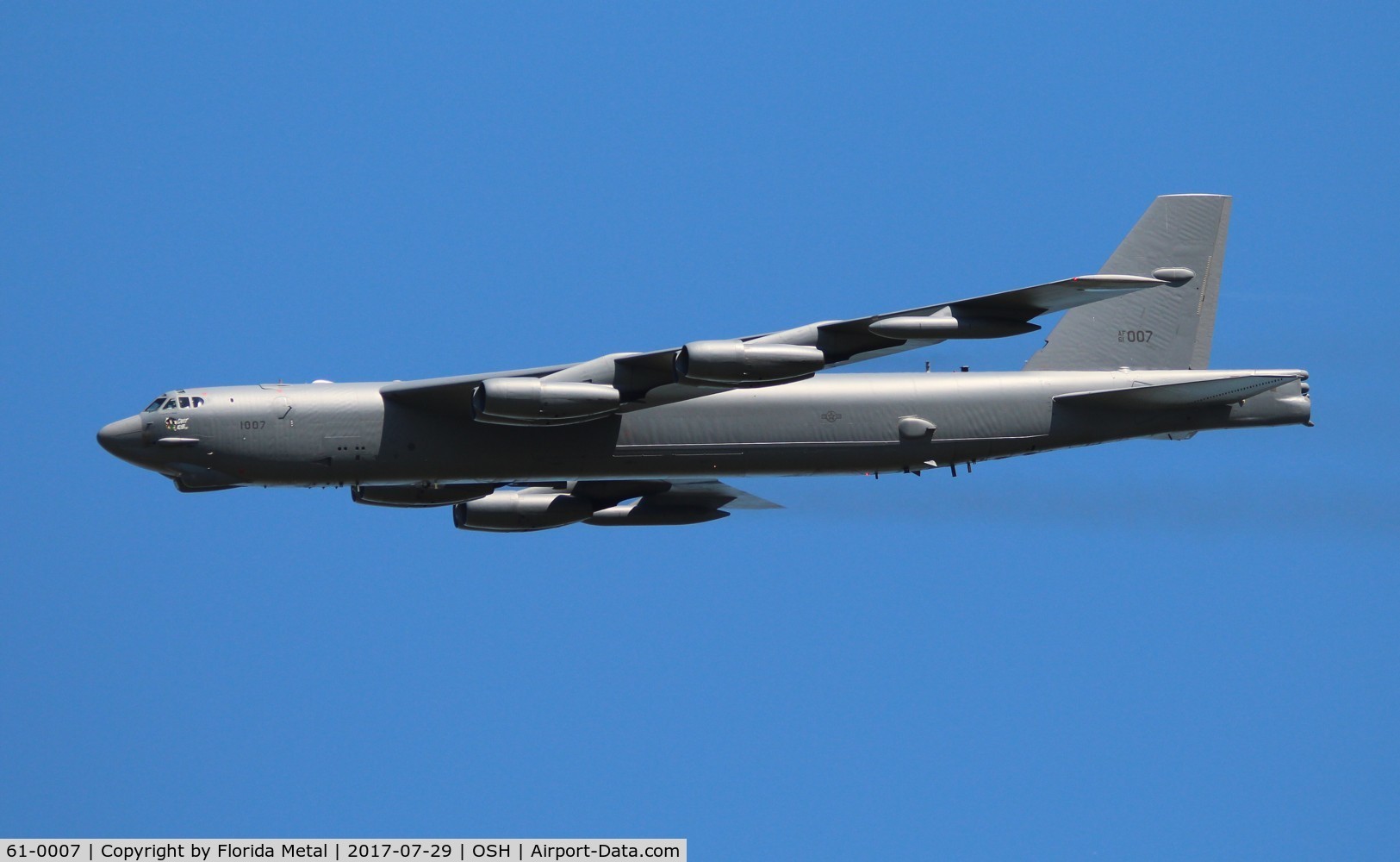 61-0007, 1961 Boeing B-52H Stratofortress C/N 464434, B-52H