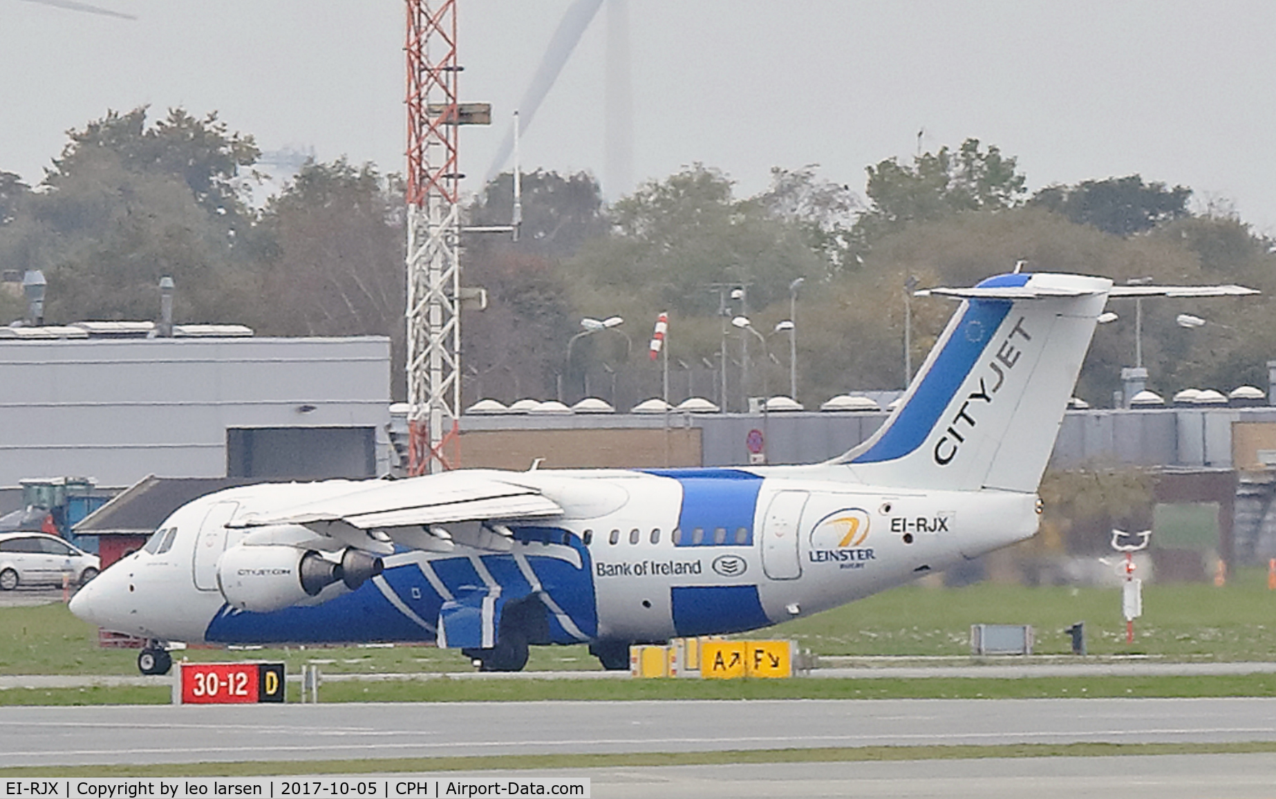 EI-RJX, 2000 BAe Systems Avro 146-RJ85A C/N E.2372, Copenhagen 5.10.2017