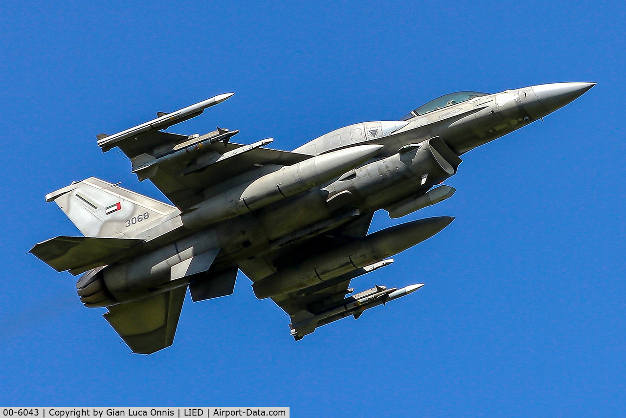 00-6043, Lockheed Martin F-16E Fighting Falcon BLOCK 60 C/N RE-43, WAR LIBIA