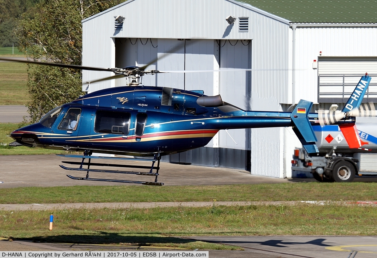 D-HANA, 2000 Bell 427 C/N 56015, Heliteam Sued
