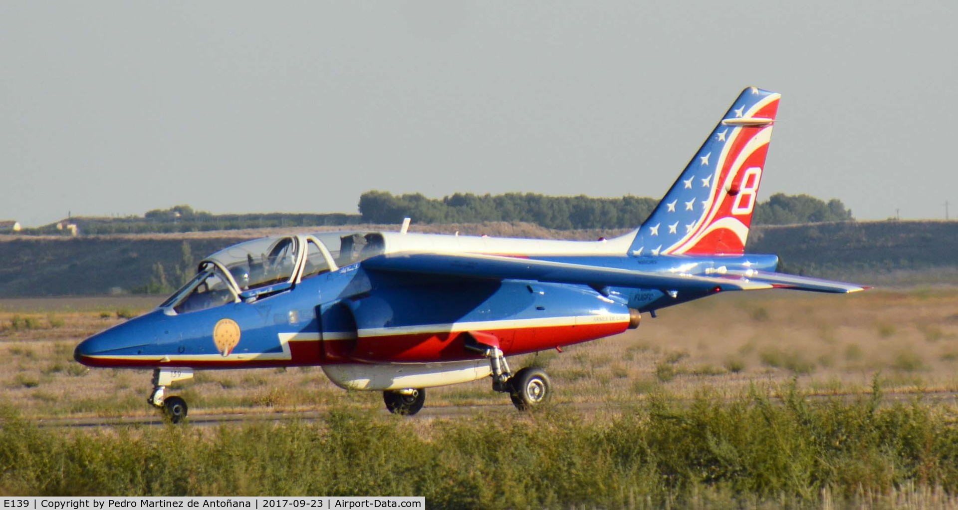 E139, Dassault-Dornier Alpha Jet E C/N E139, Aeropuerto Internacional Lleida-Alguaire