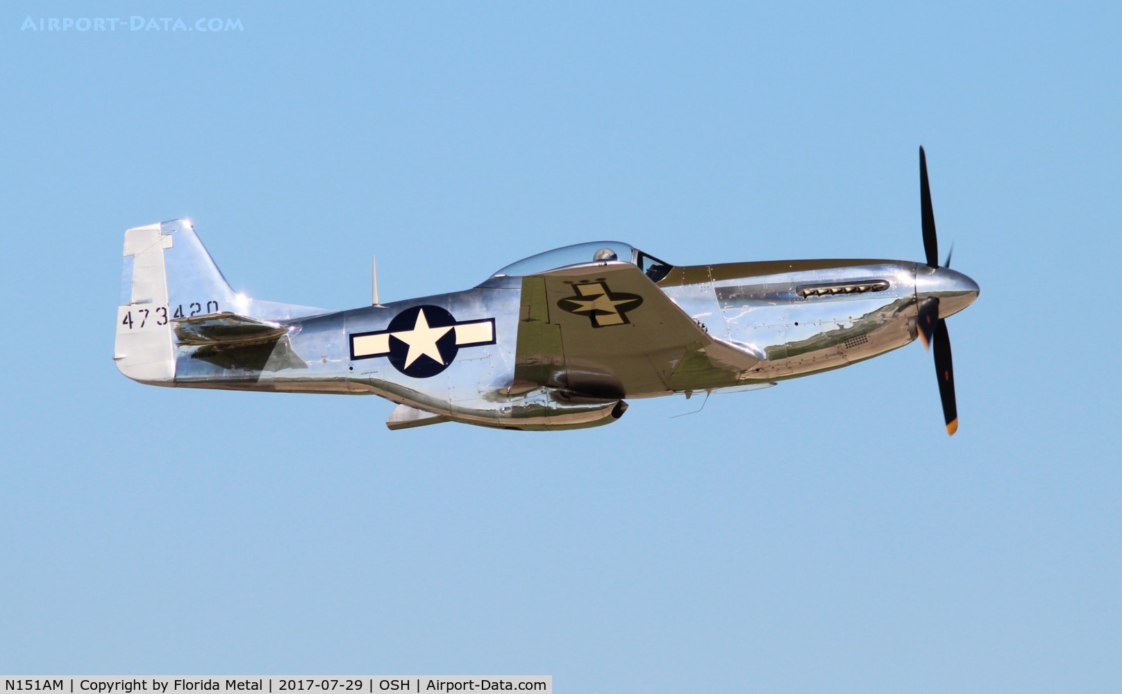 N151AM, 1944 North American P-51D Mustang C/N 122-39879, P-51D