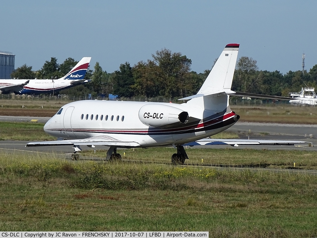 CS-DLC, 2006 Dassault Falcon 2000EX C/N 98, Netjets Transportes Aereos	NJE774C departure to Nice
