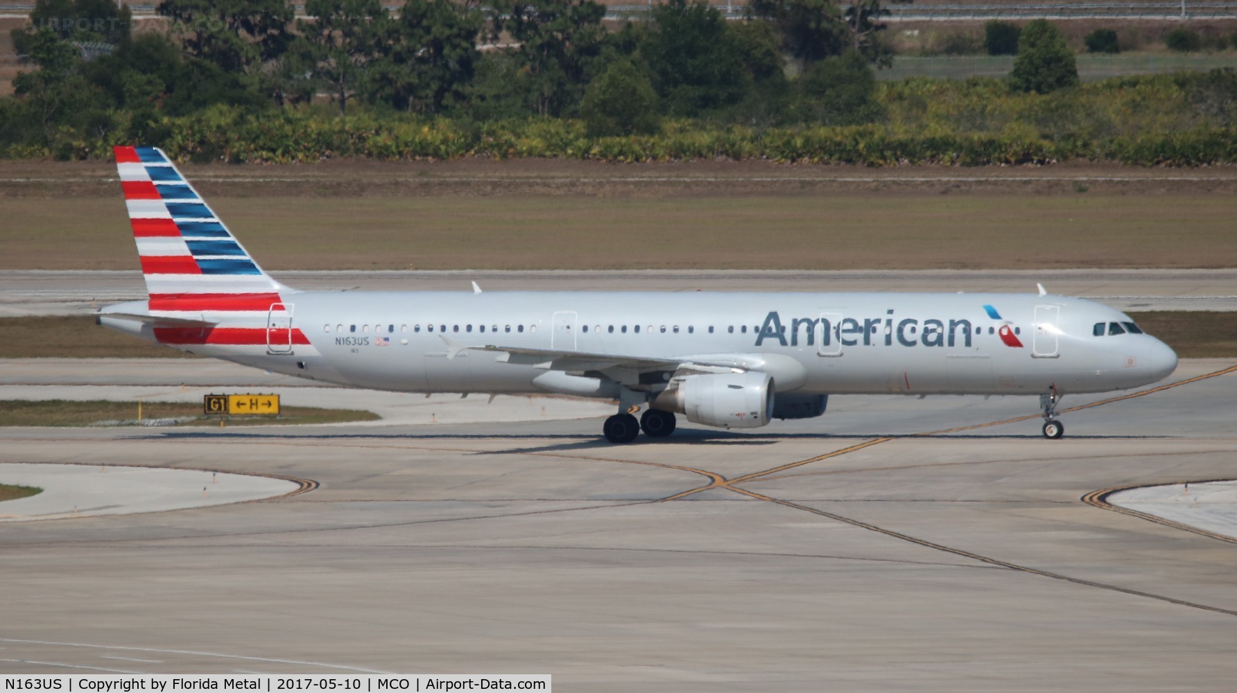 N163US, 2001 Airbus A321-211 C/N 1417, American