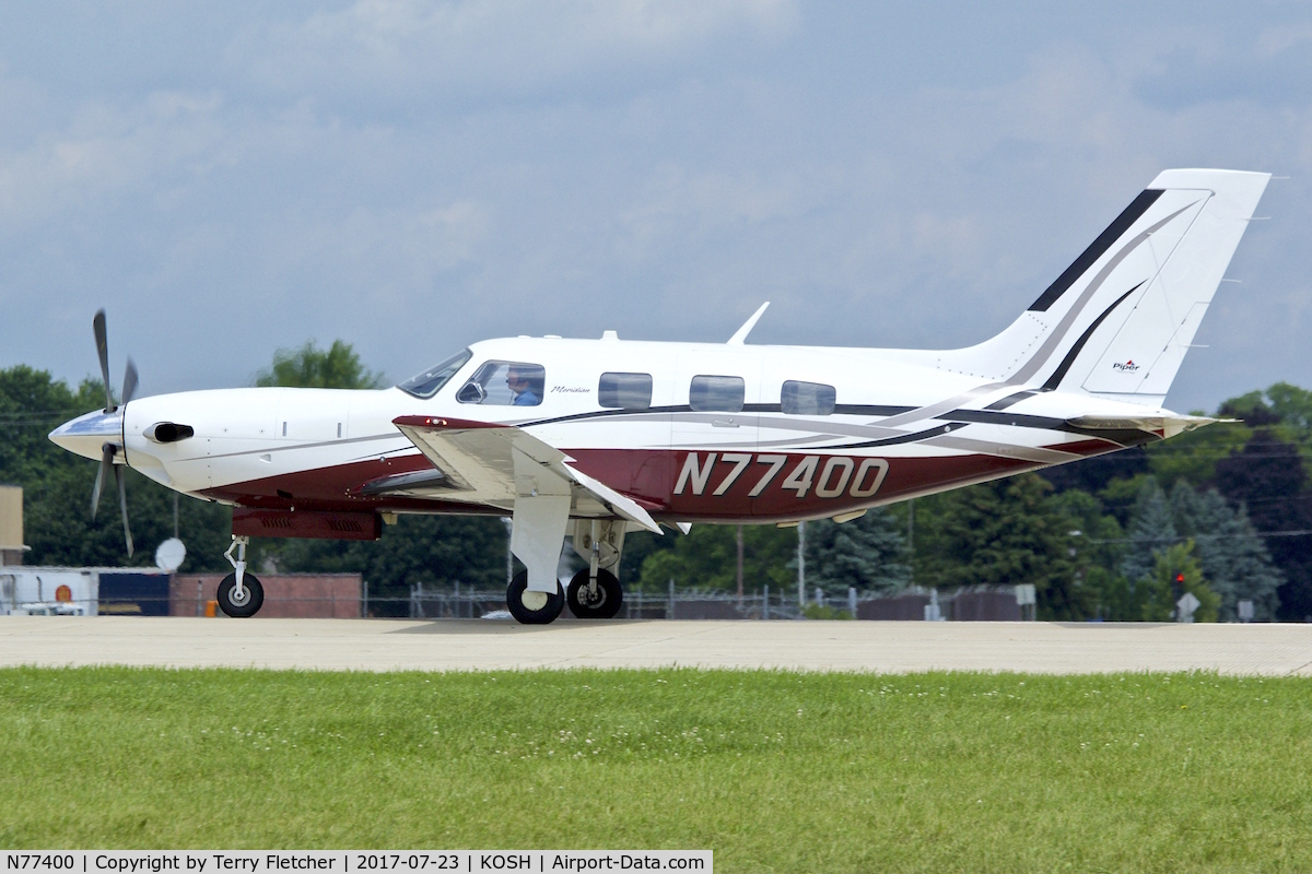 N77400, 2005 Piper PA-46-500TP C/N 4697206, At 2017 EAA AirVenture at Oshkosh