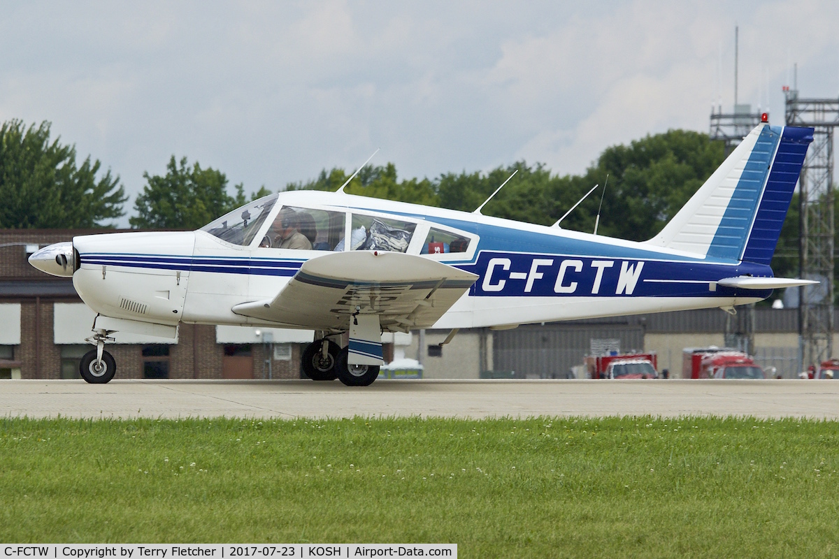 C-FCTW, 1968 Piper PA-28R-180 Cherokee Arrow C/N 28R30521, At 2017 EAA AirVenture at Oshkosh