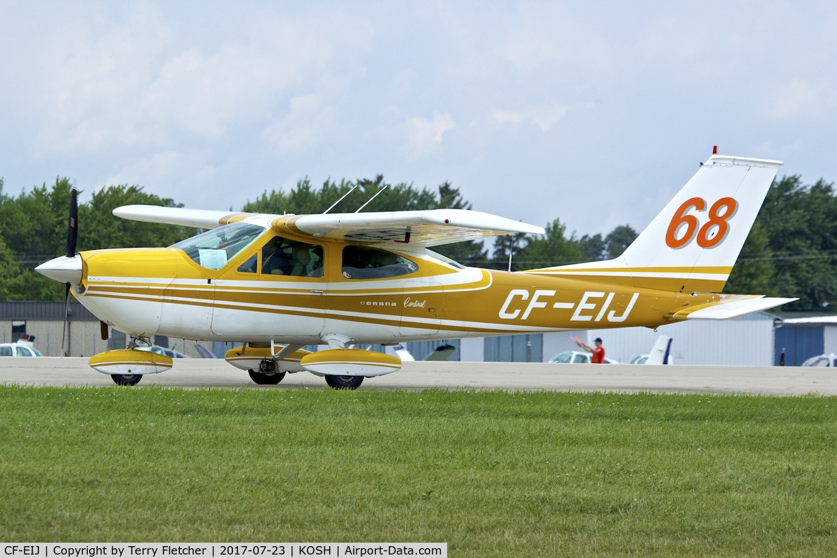 CF-EIJ, 1972 Cessna 177B Cardinal C/N 17701763, At 2017 EAA AirVenture at Oshkosh