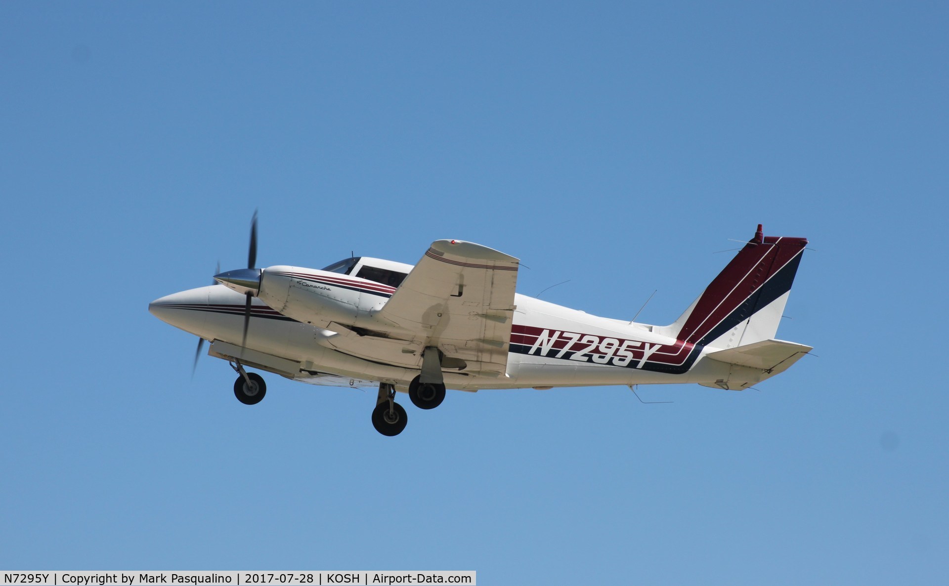 N7295Y, 1964 Piper PA-30 Twin Comanche Twin Comanche C/N 30-335, Piper PA-30