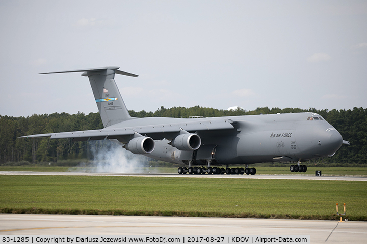 83-1285, 1983 Lockheed C-5M Super Galaxy C/N 500-0082, C-5M Super Galaxy 83-1285  from 9th AS 